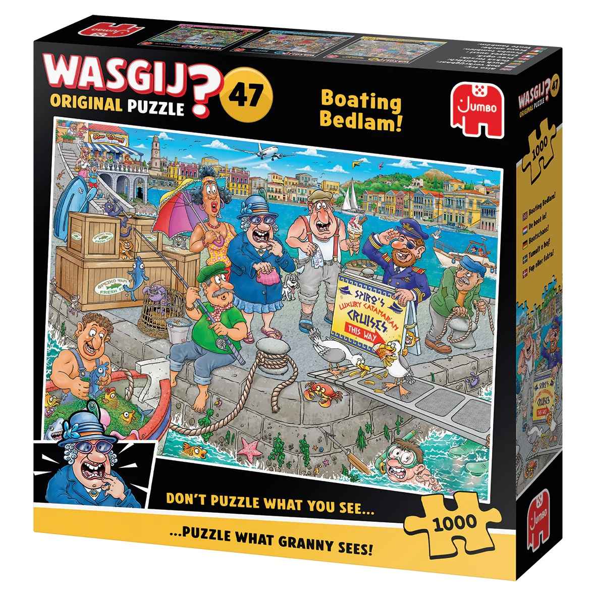 Wasgij Orginal 47: Bootschaos (1000 Teile)