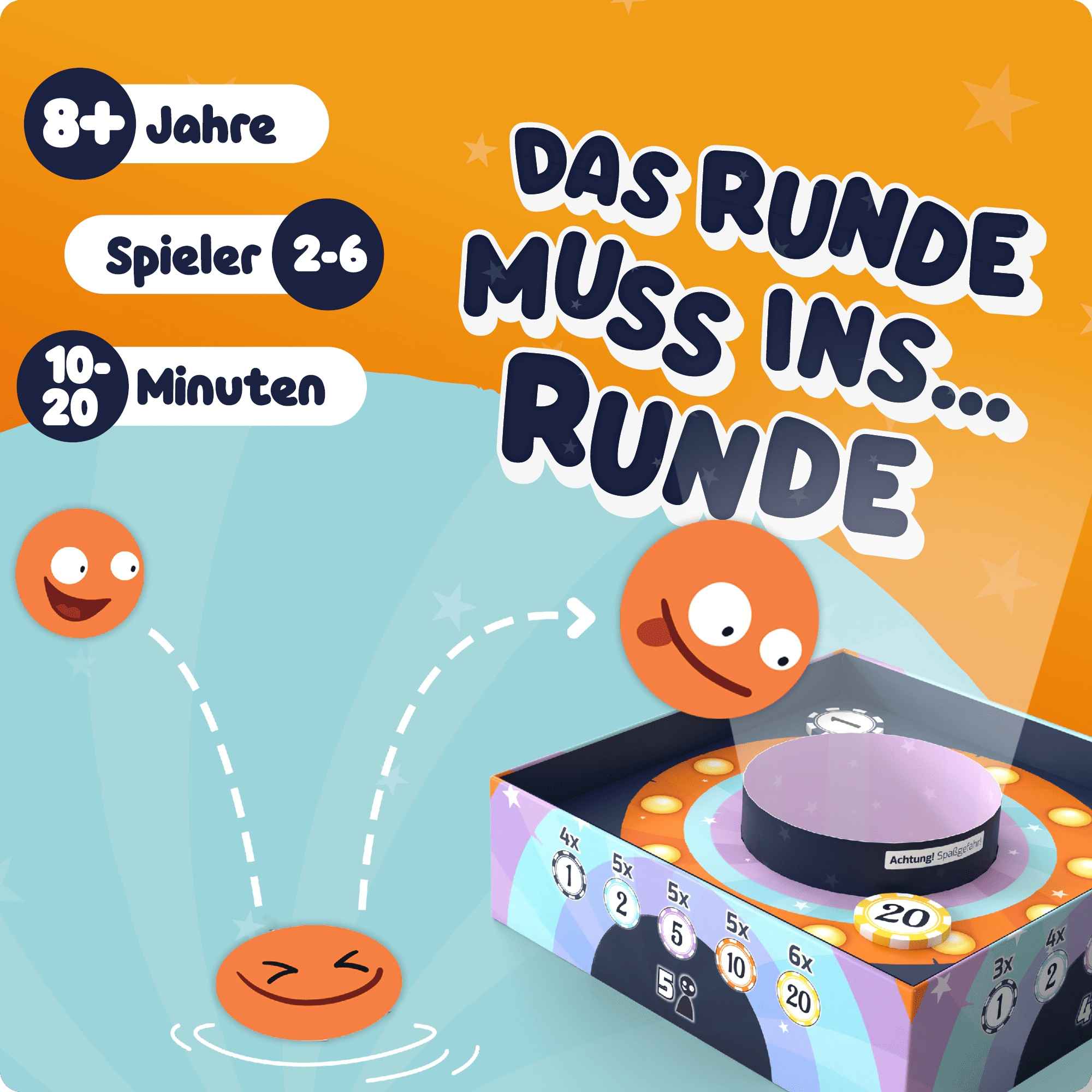 Bounce it! - Das Runde muss ins…Runde