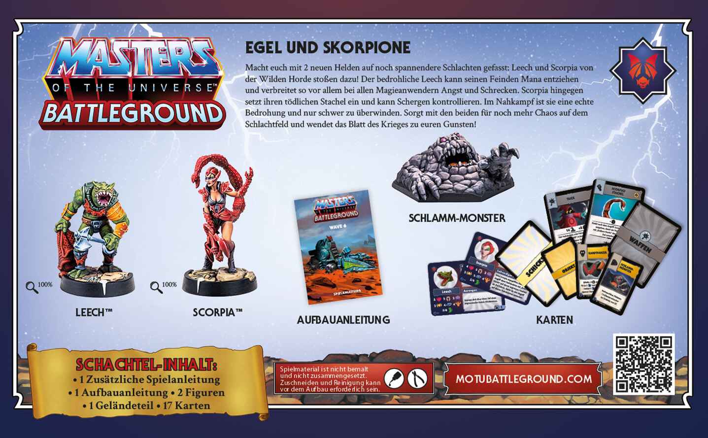 Masters Of The Universe-Battleground: Wave 6 - Evil Horde Faction (Deutsch)