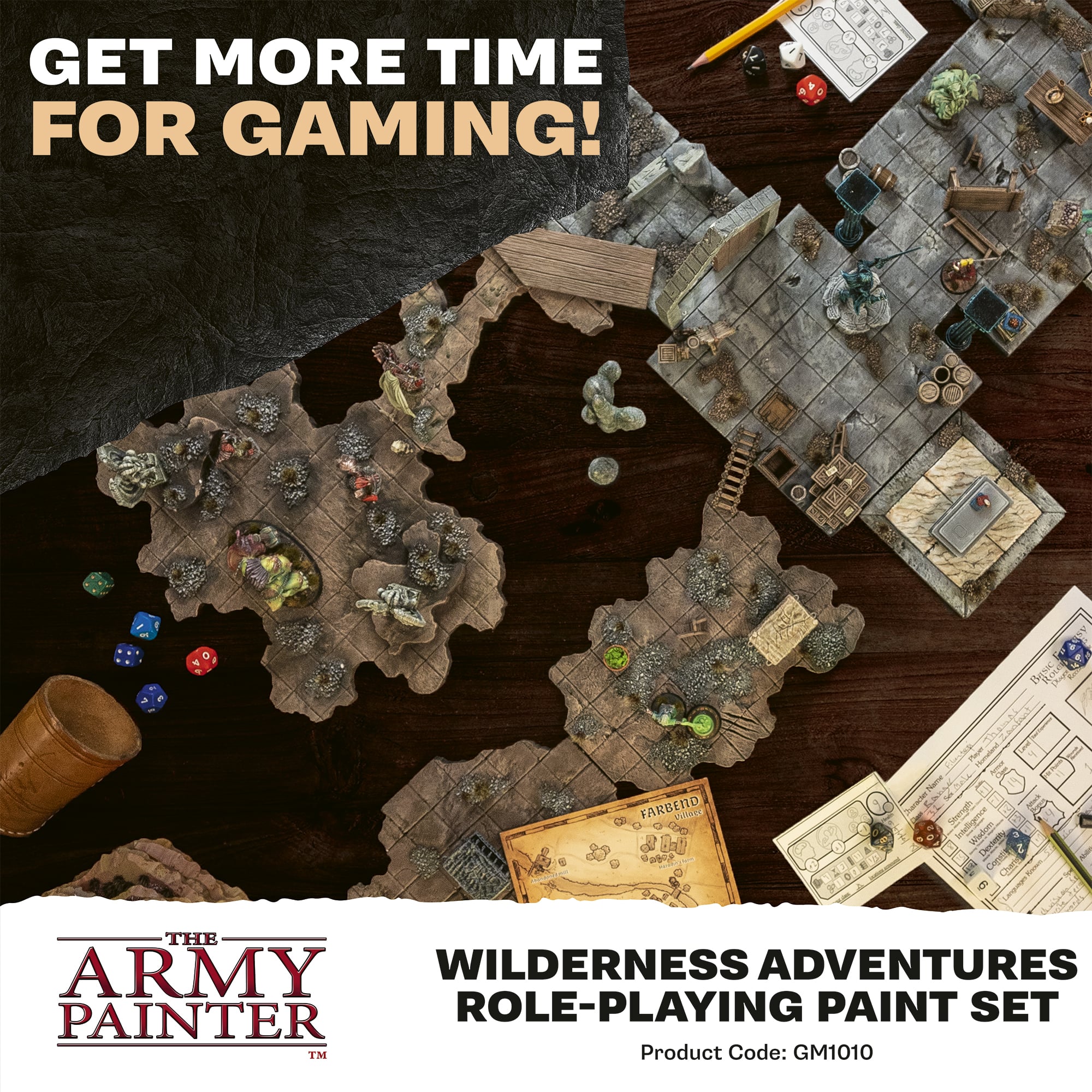 Gamemaster: Wilderness Adventures Paint Set