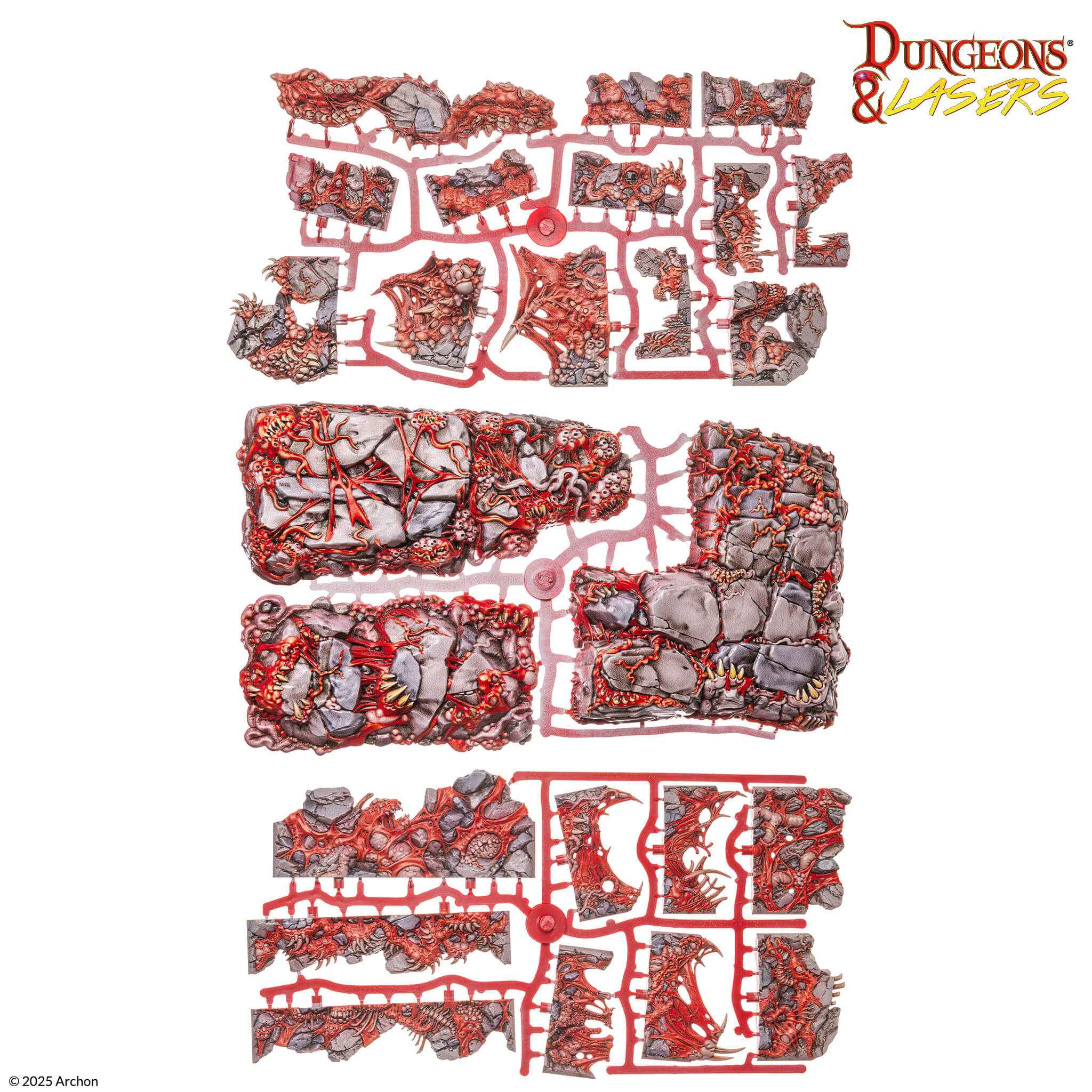 Dungeon&Lasers: Belly Of The Beast: Pre-Painted