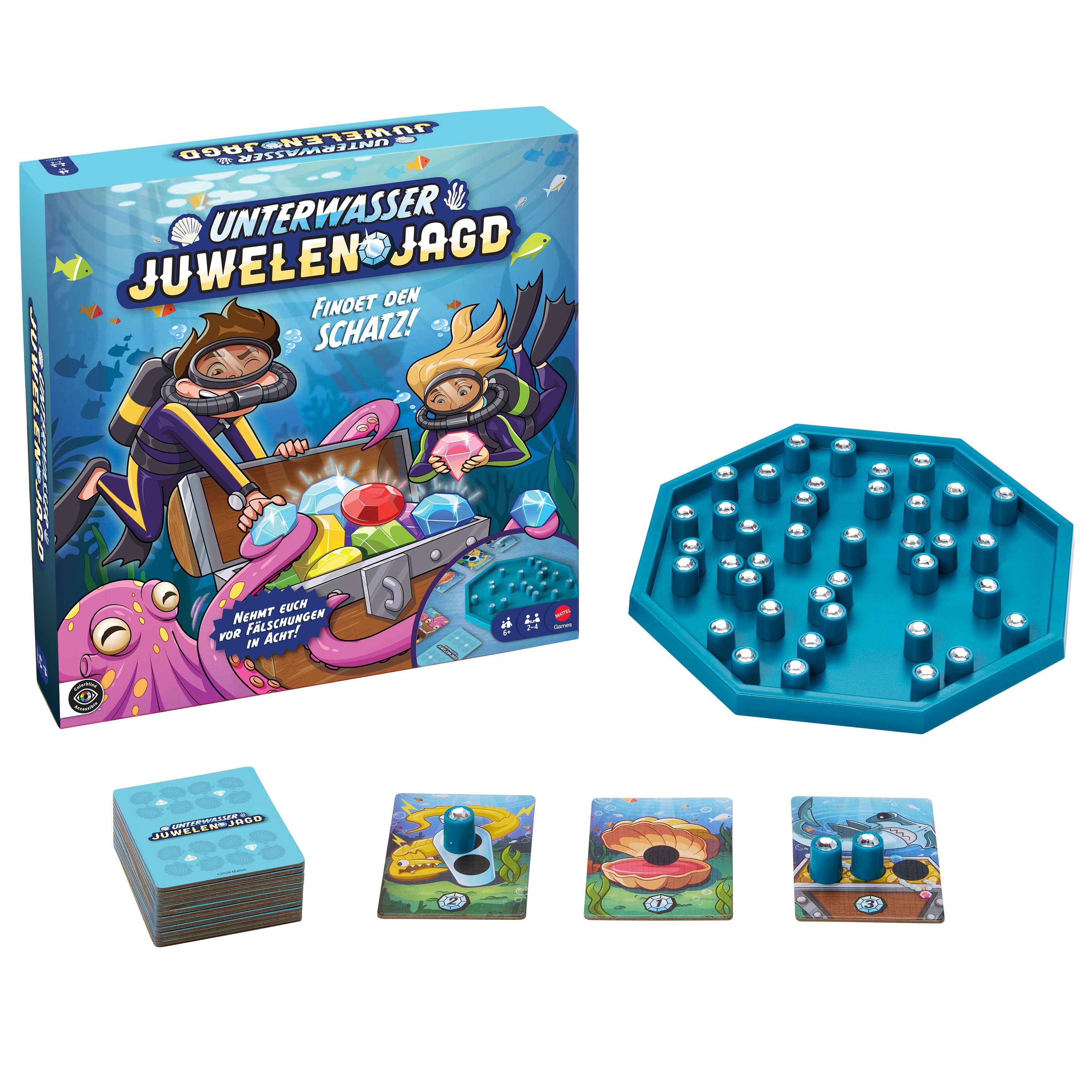 Unterwasser Juwelen Jagd
