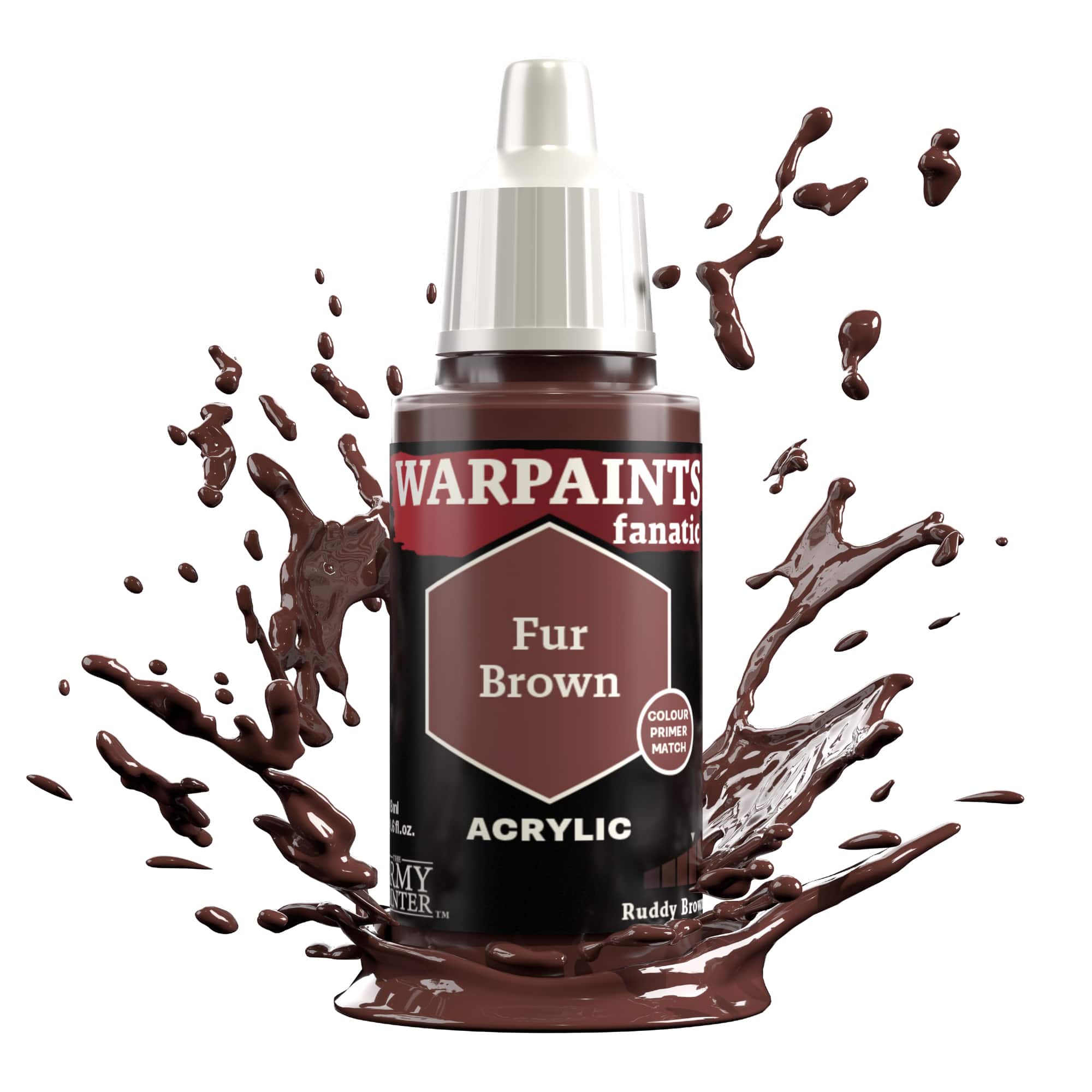 Army Painter Warpaints Fanatic: Fur Brown (6)