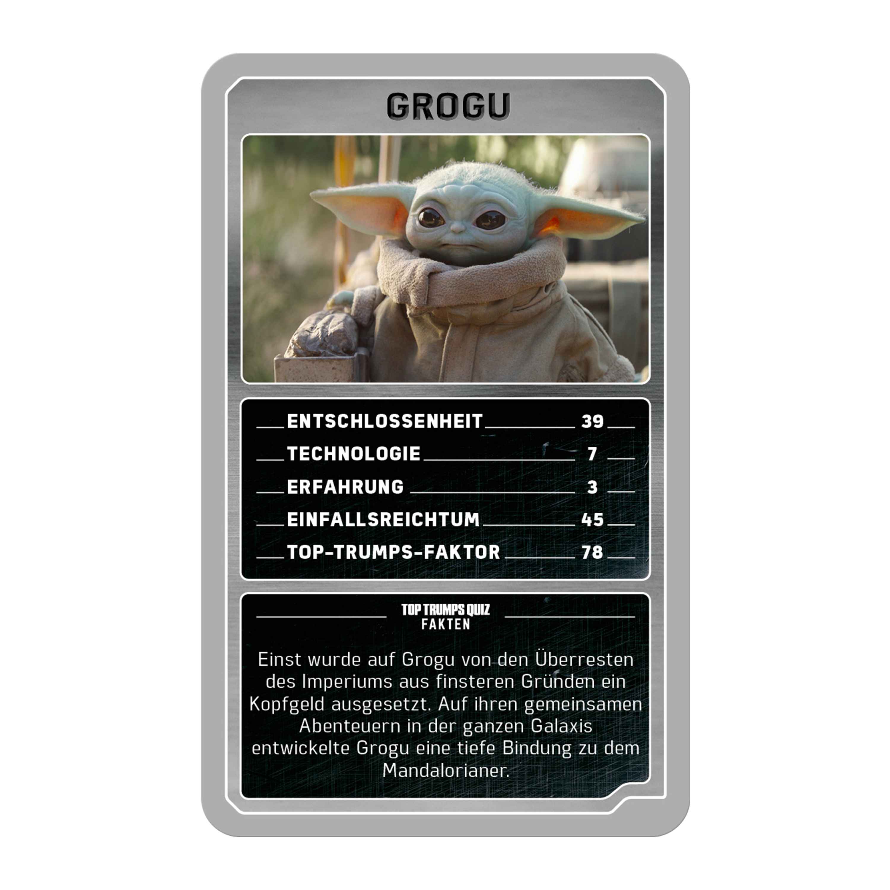 Top Trumps – Mandalorian and Grogu