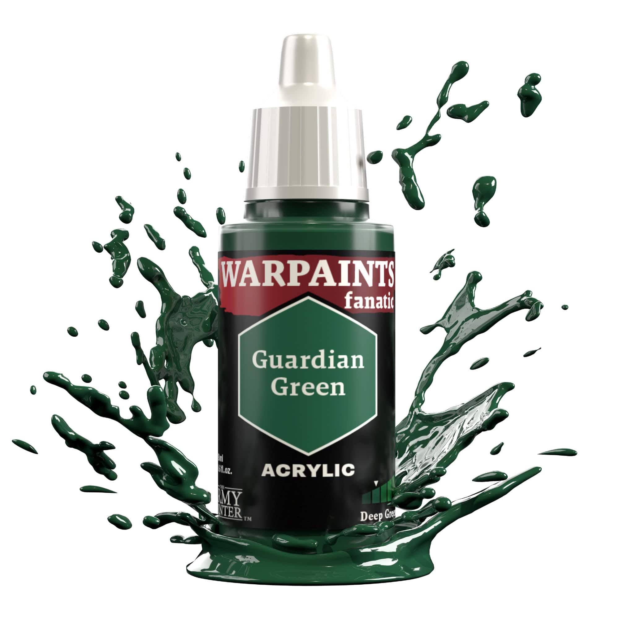 Army Painter Warpaints Fanatic: Guardian Green (6)