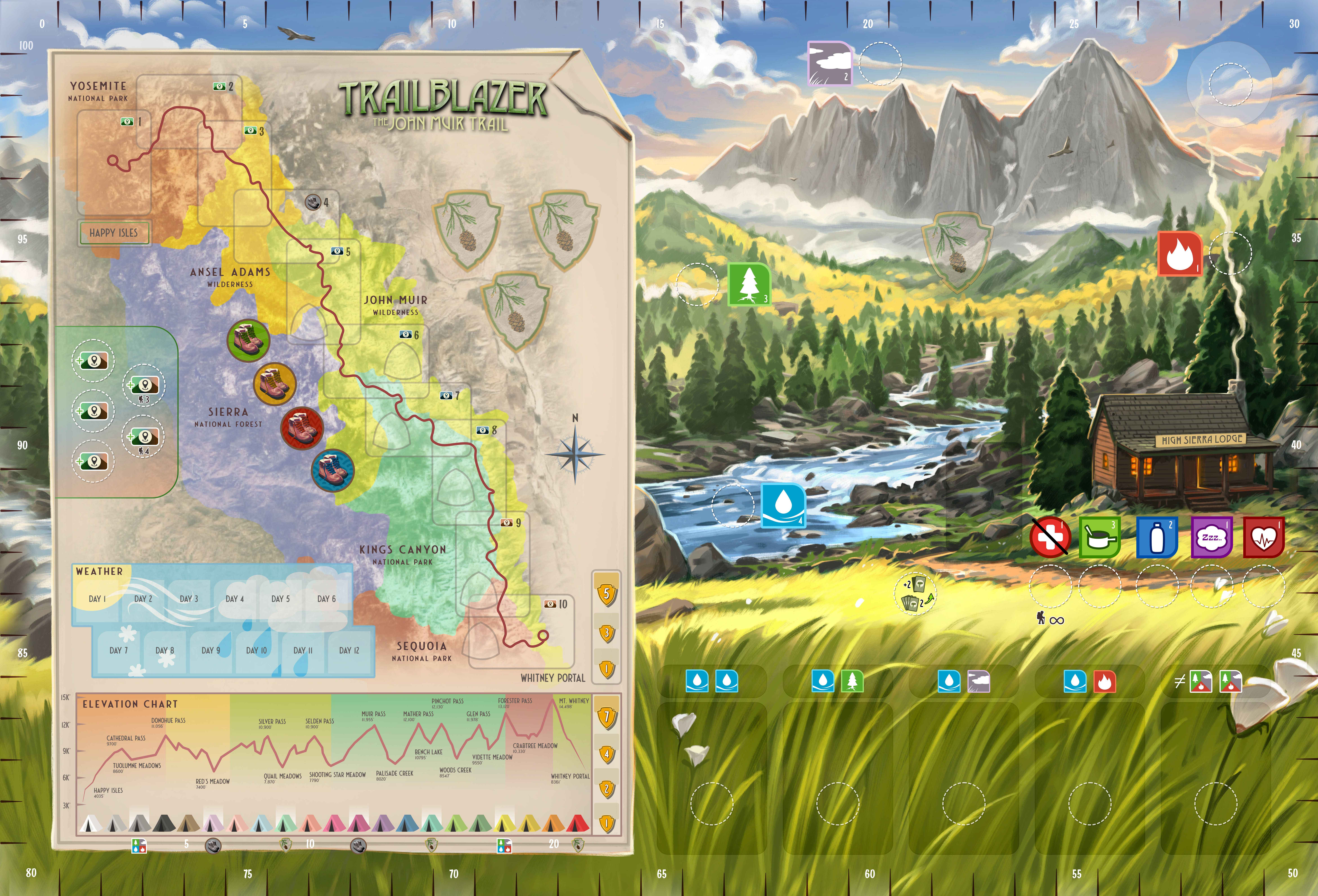Sierra Nevada - Wandern auf dem John Muir Trail