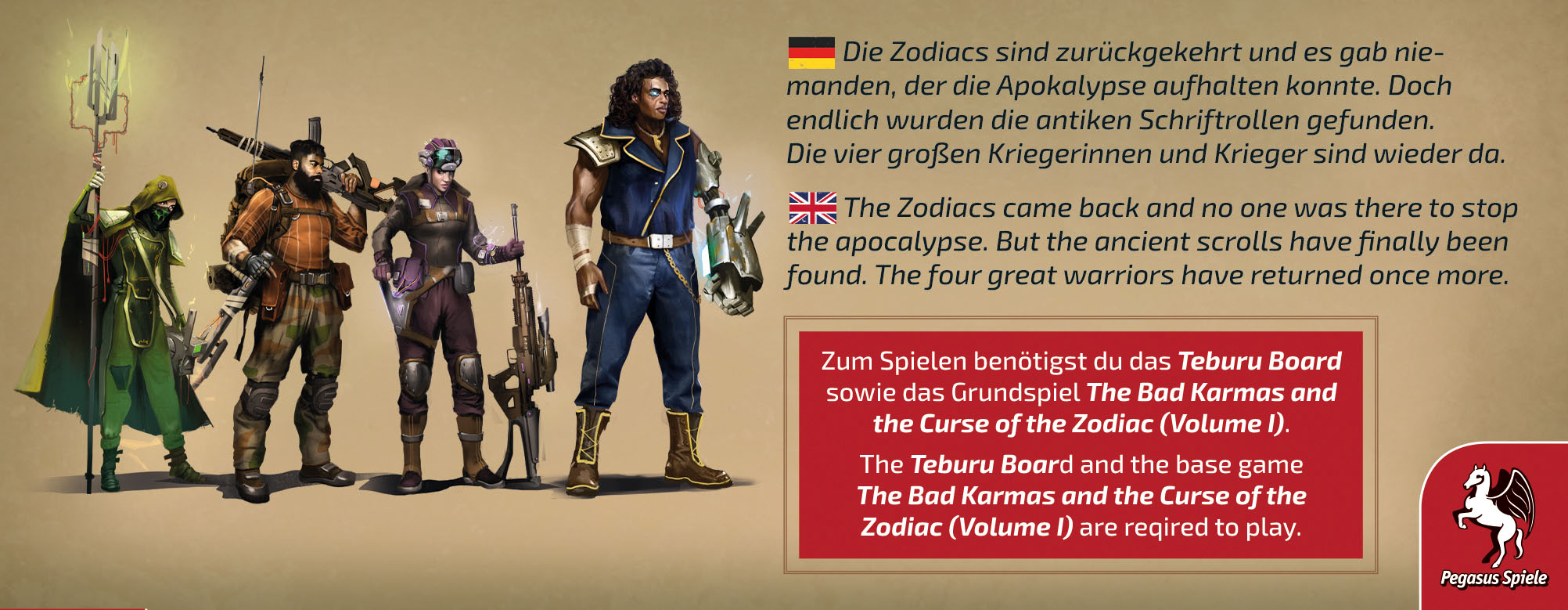 Teburu: The Bad Karmas and the Curse of the Zodiac: The Zodiac Apocalypse Heroes [Erweiterung]