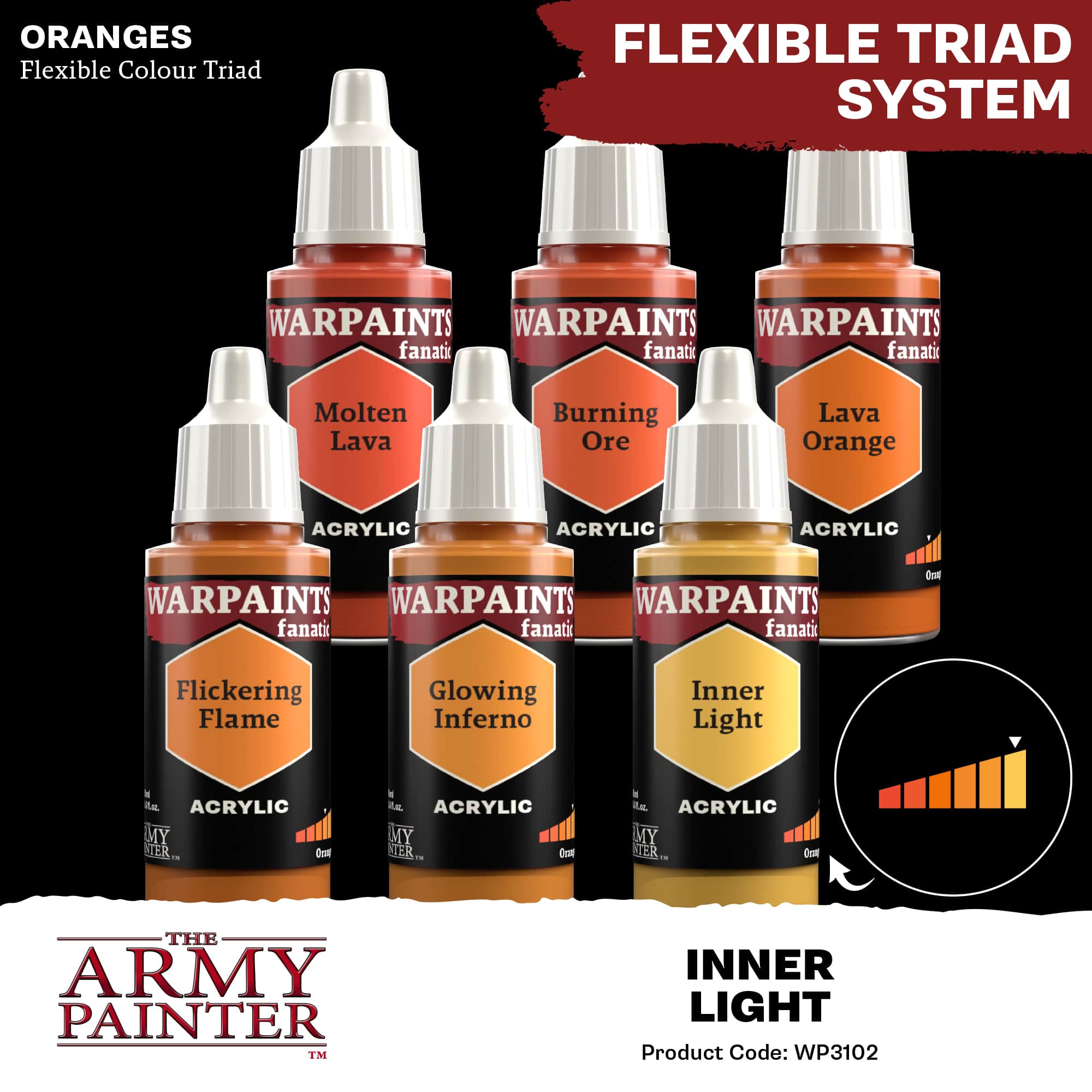 Army Painter Warpaints Fanatic: Inner Light (6)