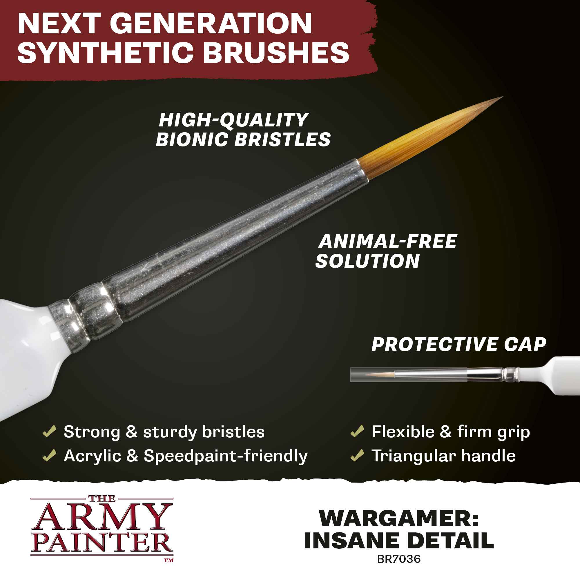 Wargamer Brush - Insane Detail *new* (10)