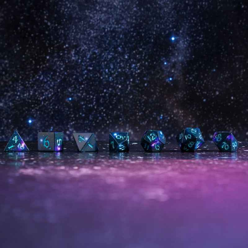 Full Art Dice Set: Stardust