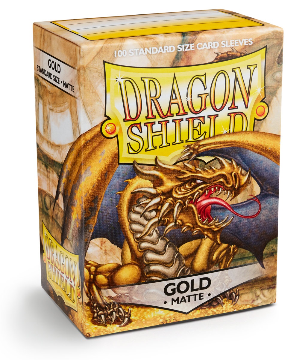 Dragon Shield: Matte – Gold (100)