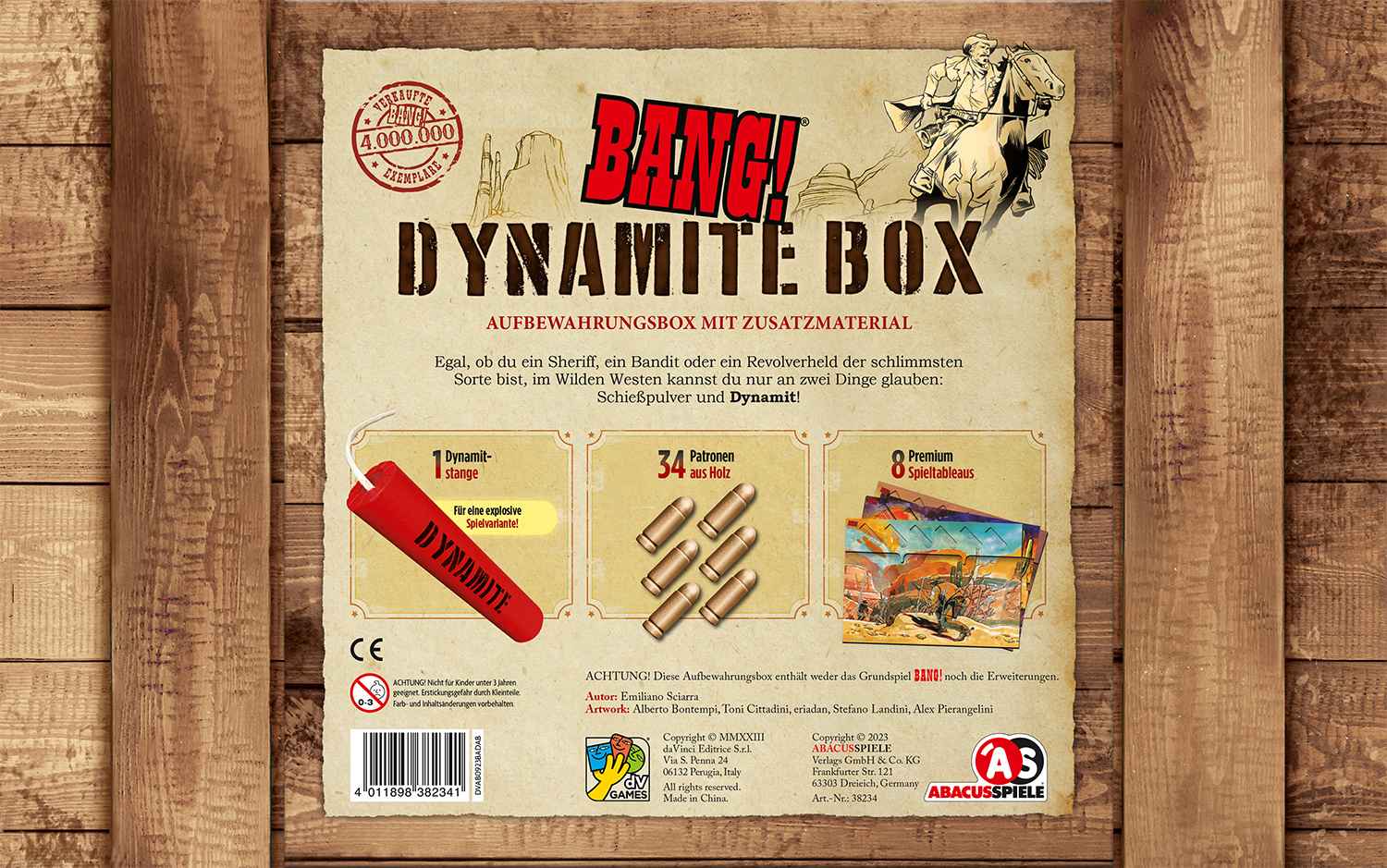 BANG!: Dynamite Sammlerbox (Zusatzmaterial)
