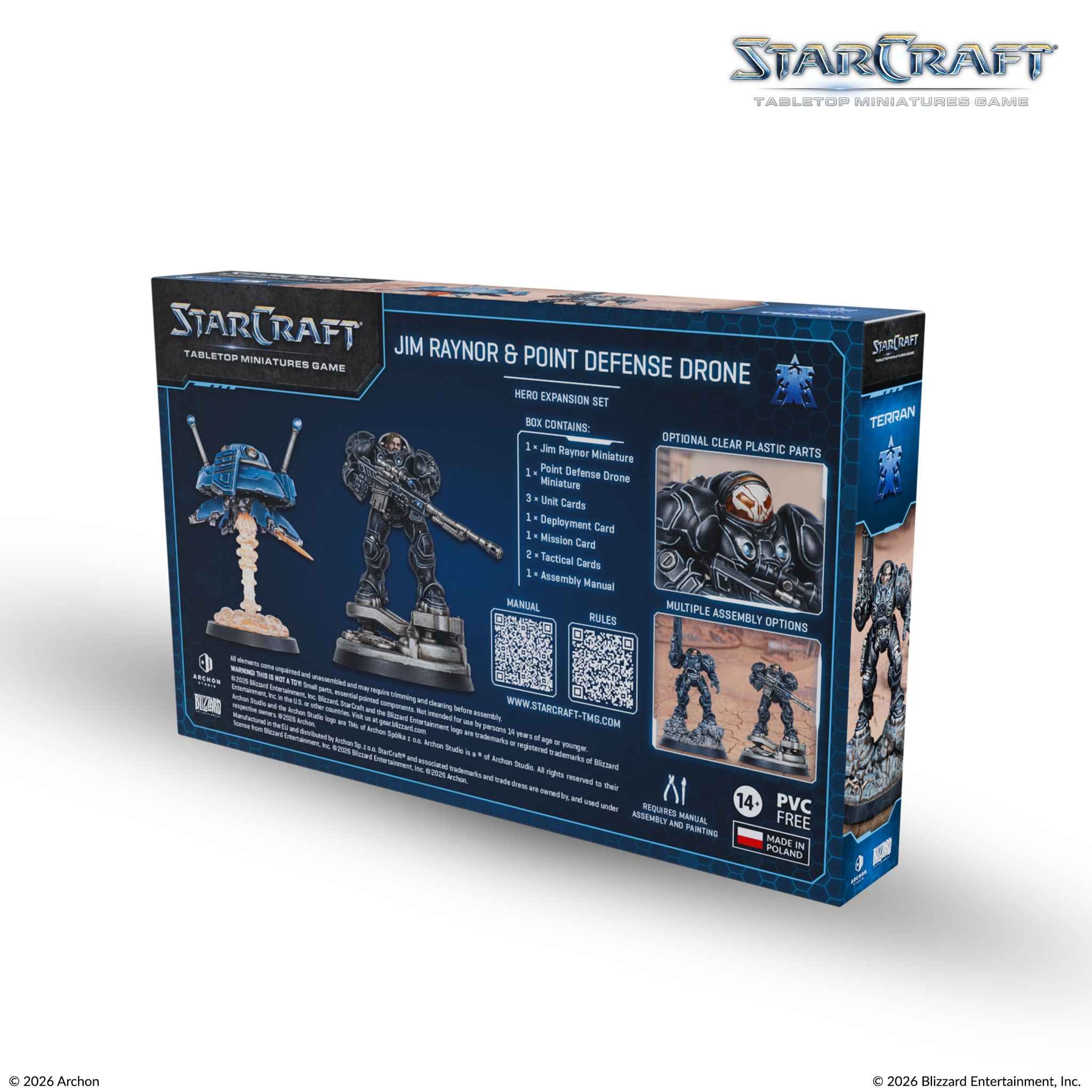 Starcraft : Jim Raynor (Raynor'S Raiders) - Terran - [Hero  Expansion Set]