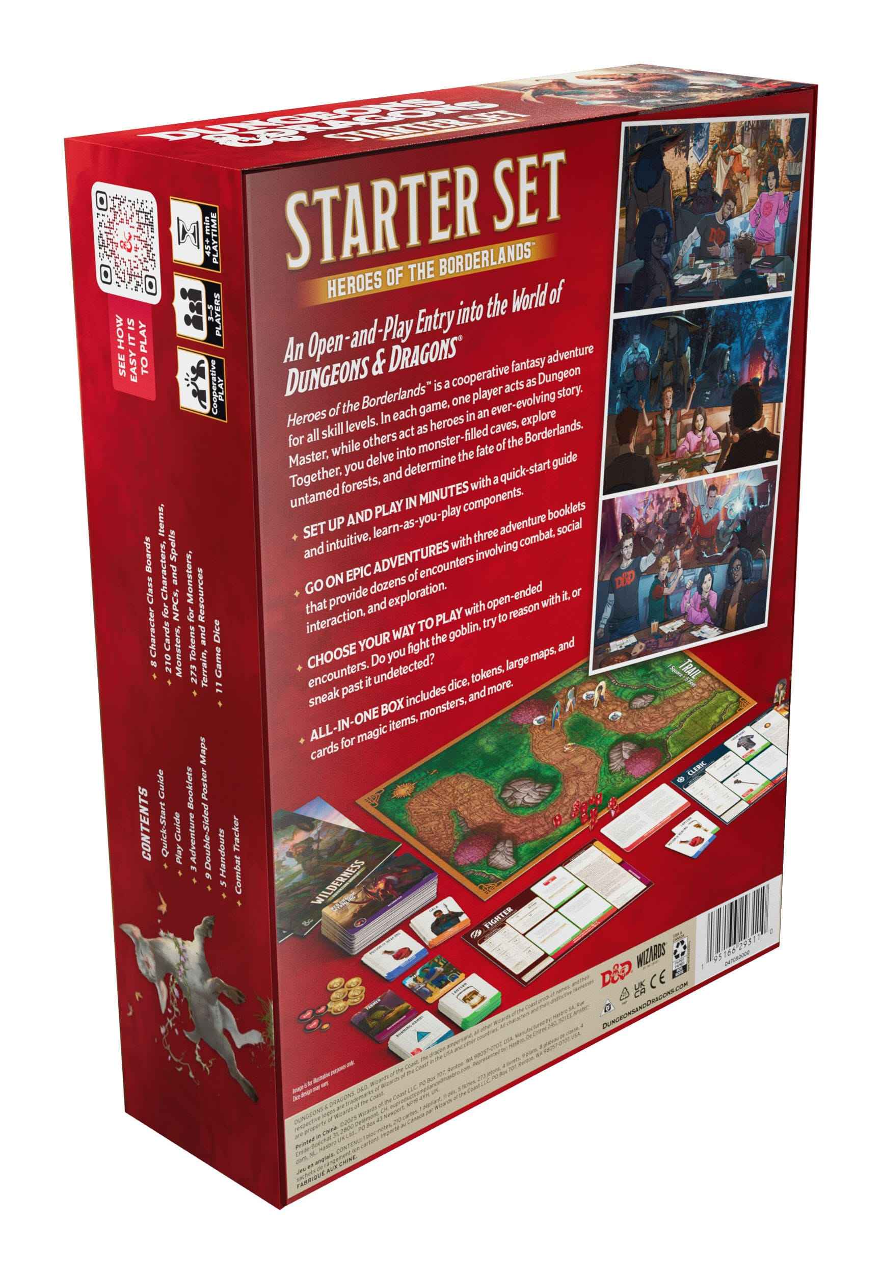 D&D: RPG Starter Set Heroes of the Borderlands (englisch)