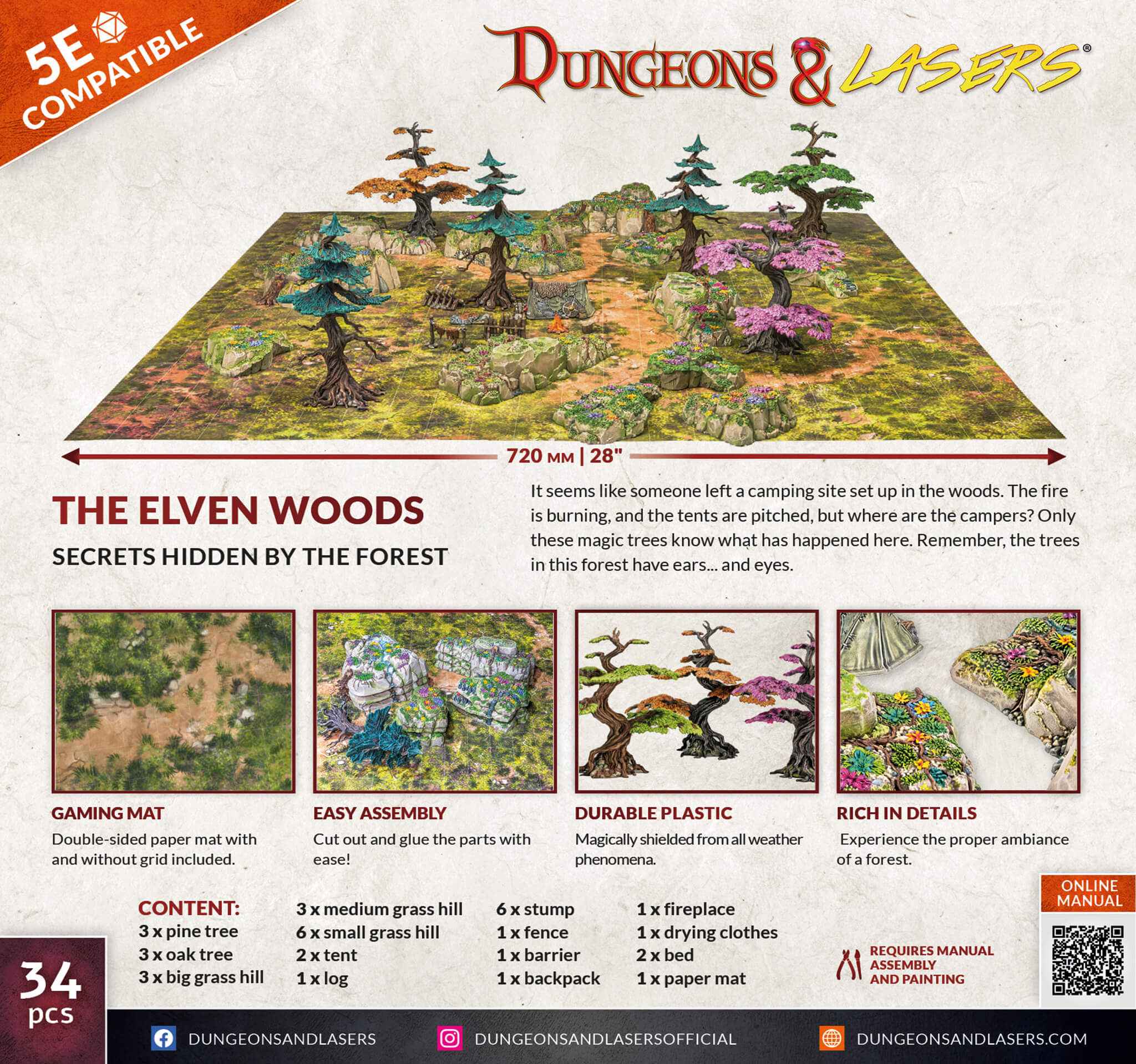 Dungeon&Lasers: The Elven Woods