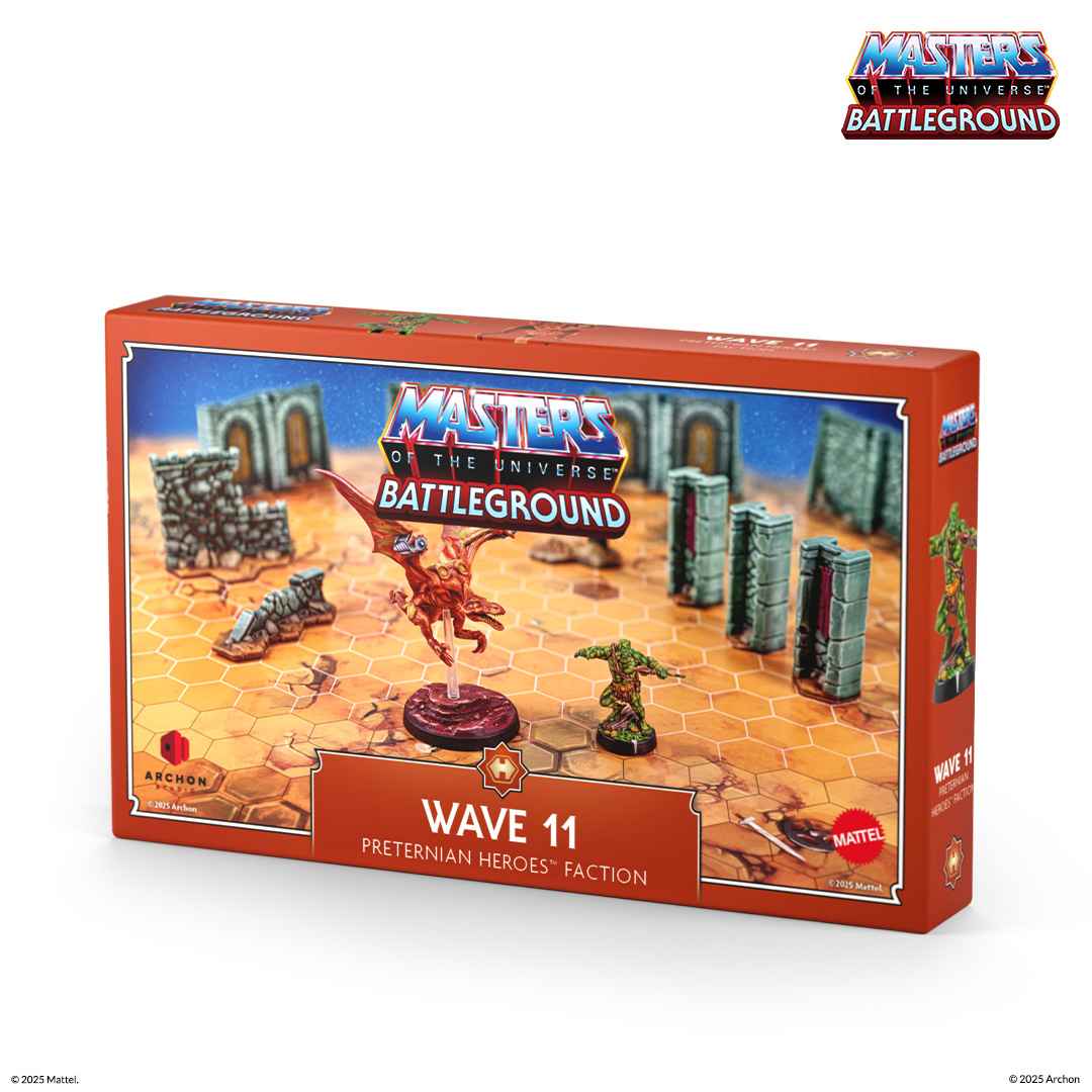 Masters Of The Universe-Battleground: Wave 11 -Preternian Heroes (Moss Man / Turbodactyl)(Deutsch)