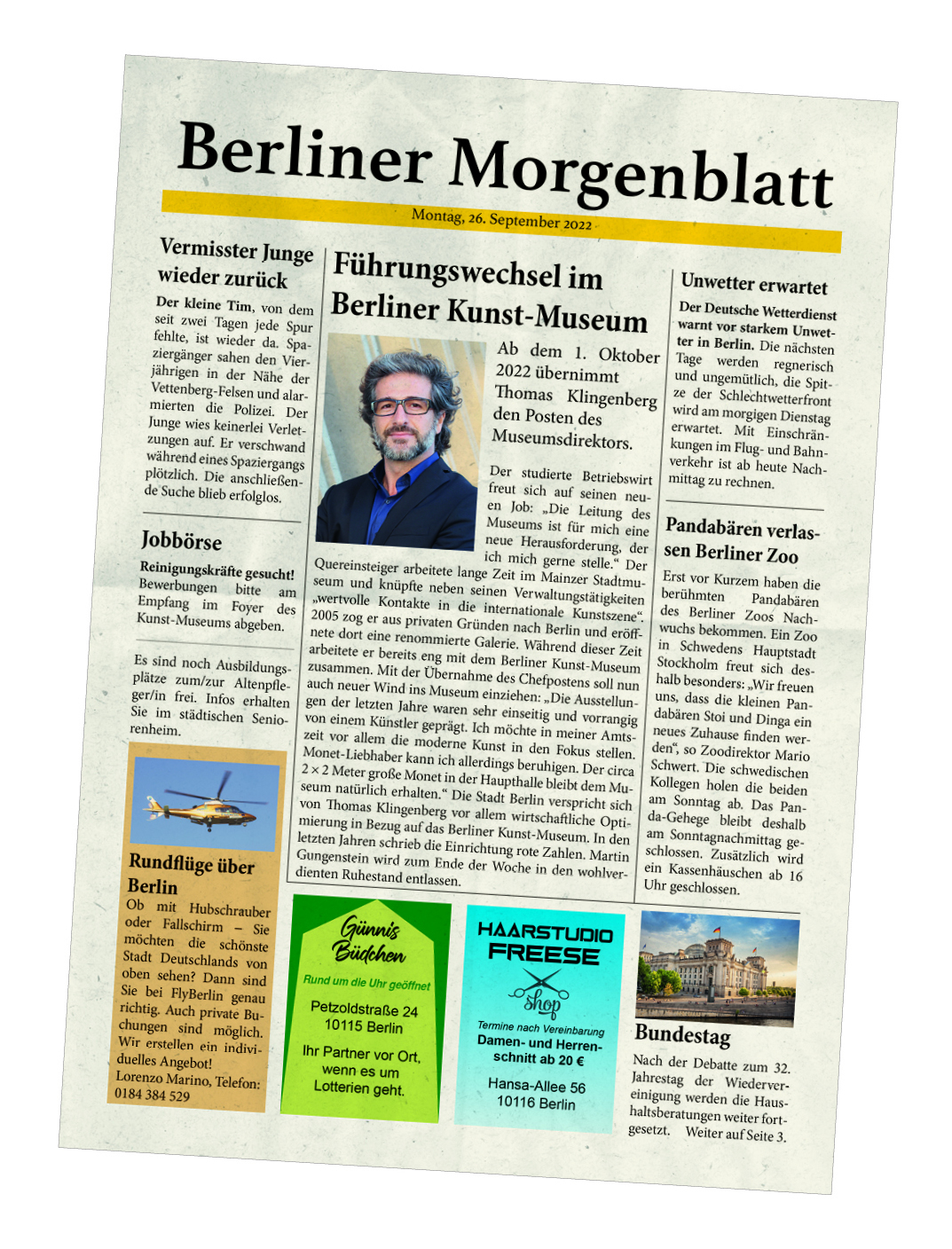 Der perfekte Plan