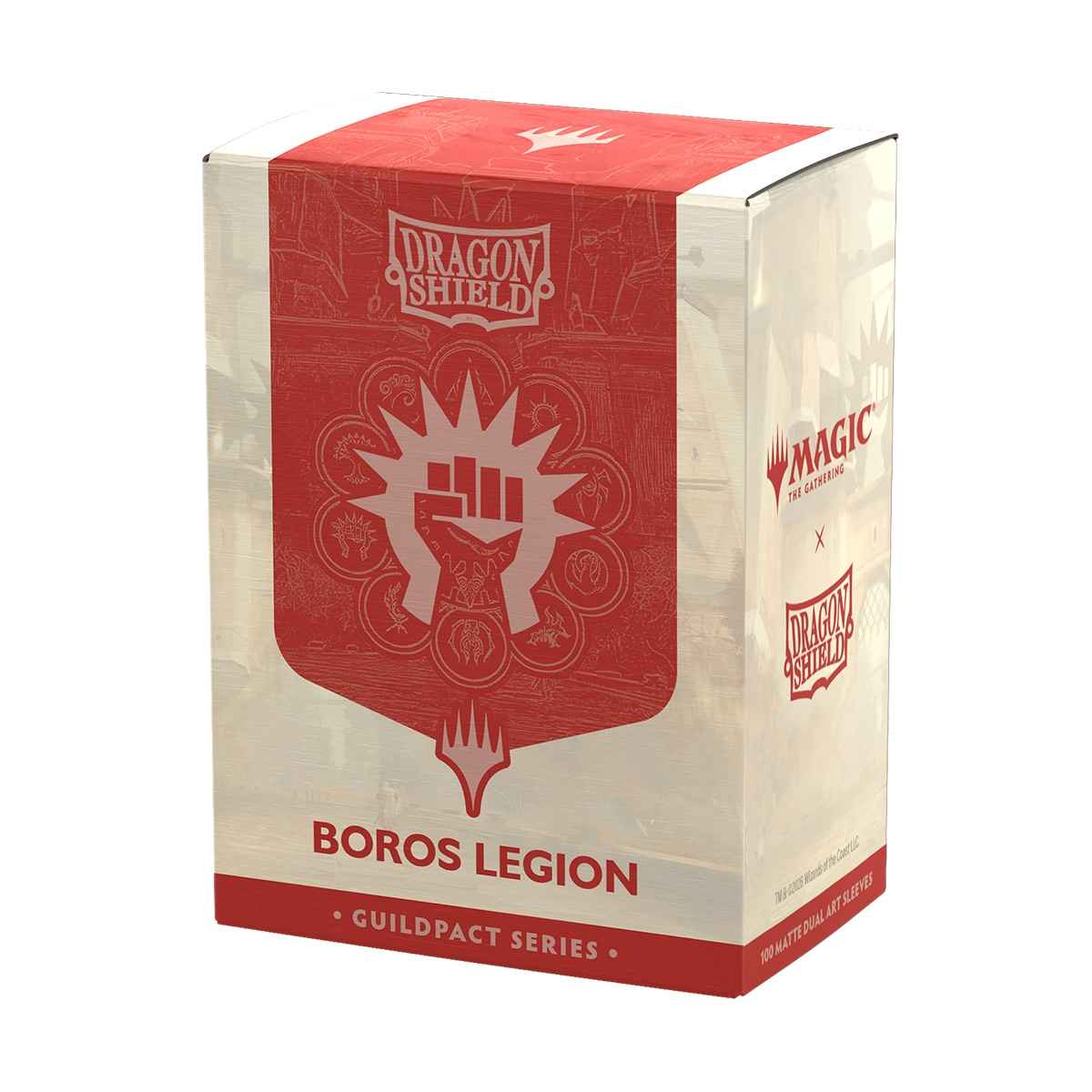 Dragon Shield: Dual Matte Art Sleeves – Guildpact Series - Boros Legion