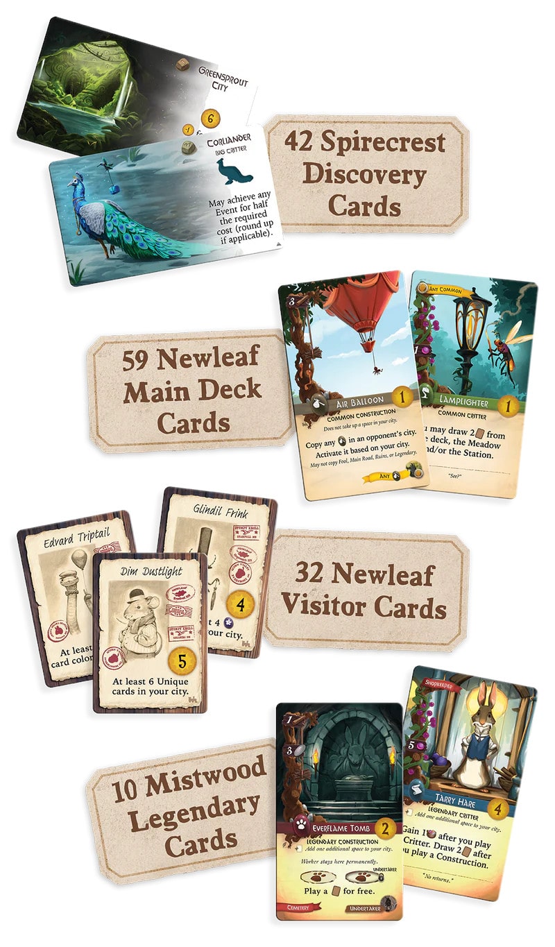 Everdell: Expansions Oversized Cards