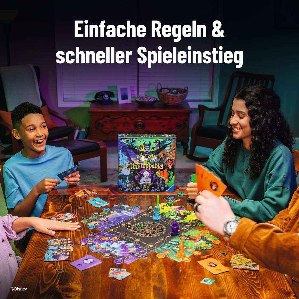 Unstoppable – Das Disney Villainous Familienspiel