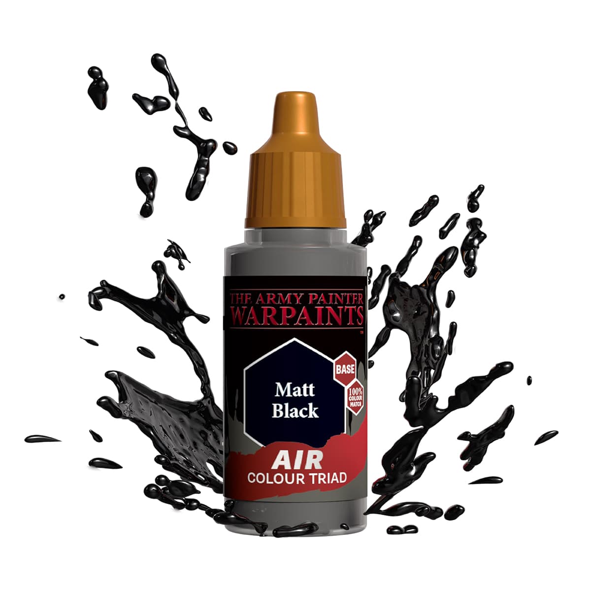 Army Painter Paint: Air Matt Black (6)
