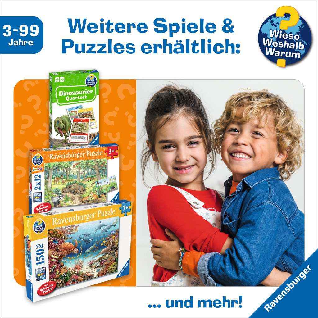Puzzle: Wieso? Weshalb? Warum? Meerestiere am Korallenriff  (150Teile)