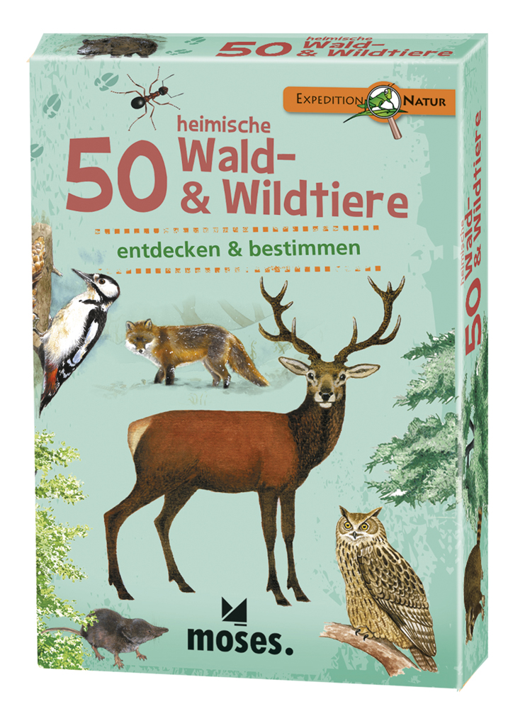 Expedition Natur – 50 heimische Wald- & Wildtiere