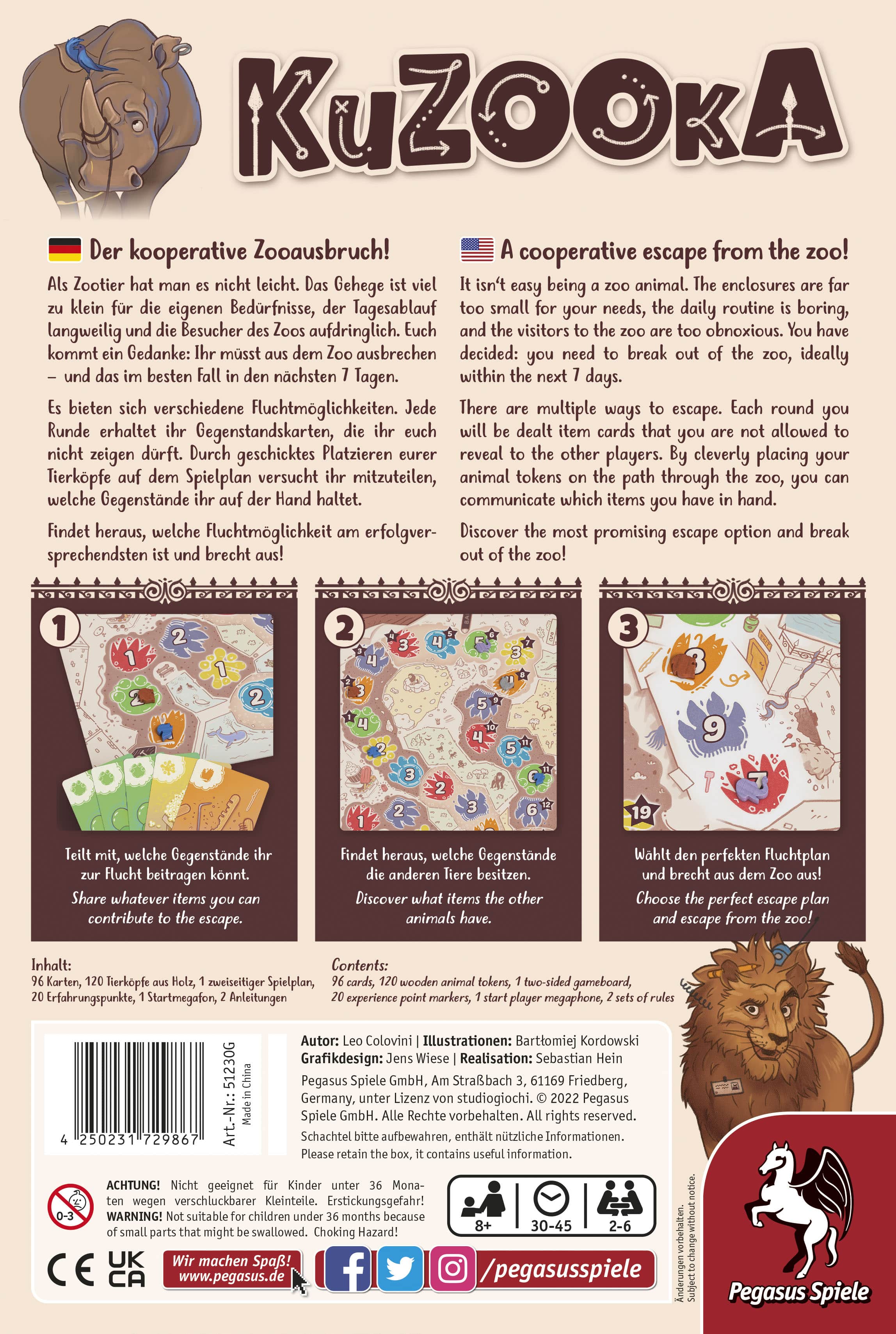 KuZOOkA *Empfohlen Spiel des Jahres 2023*
