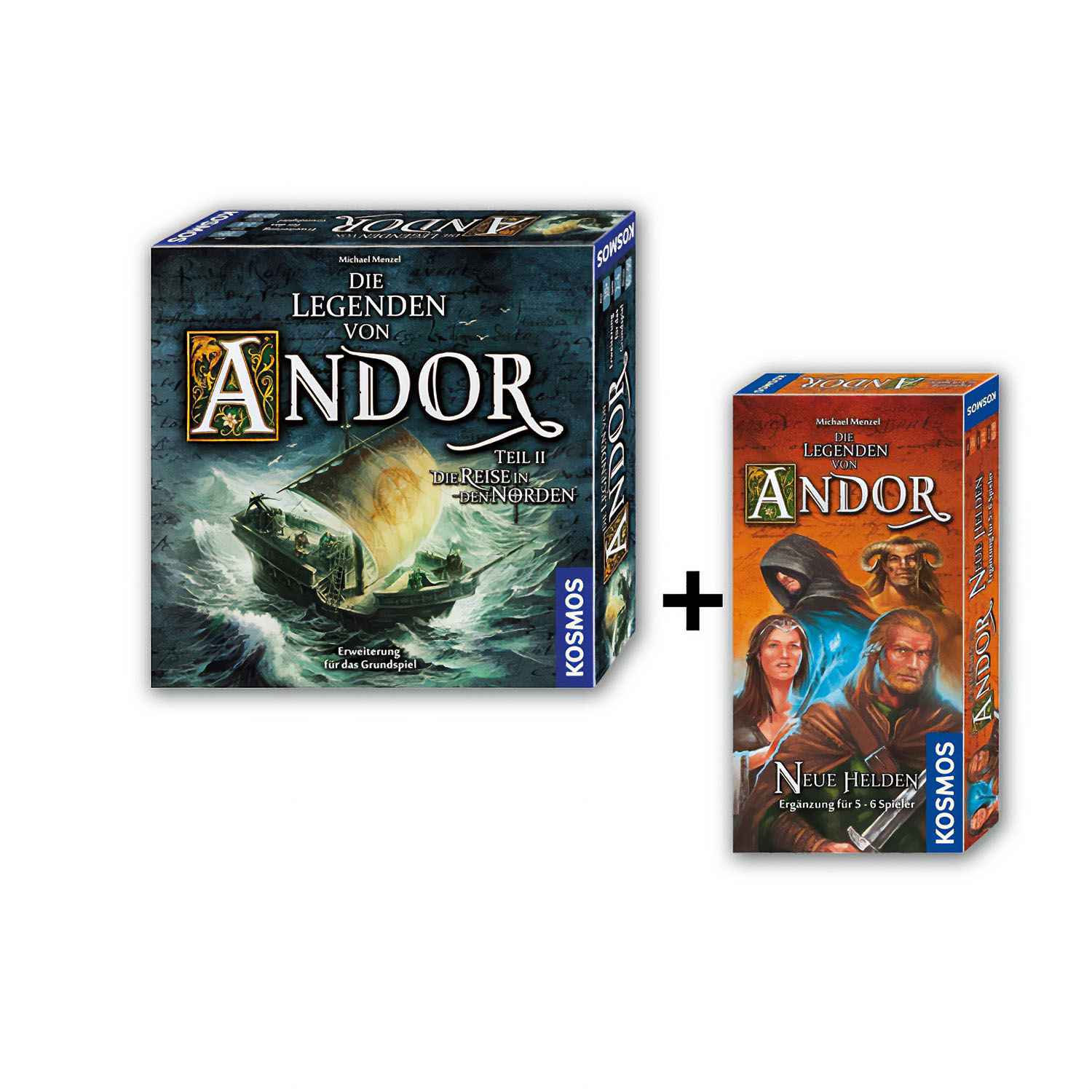Die Legenden von Andor: Neue Helden [Erweiterung für 5-6 Spieler]