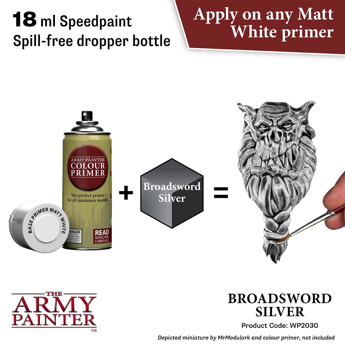 Army Painter Speedpaint 2.0: Broadsword Silver (6)