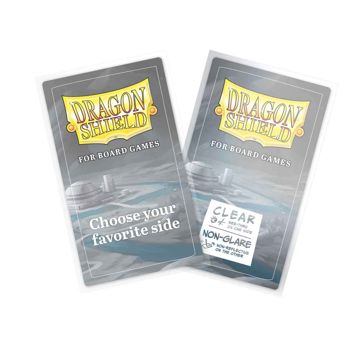 Dragon Shield: Board Game Sleeves Clear/NonGlare – Tarot (100)