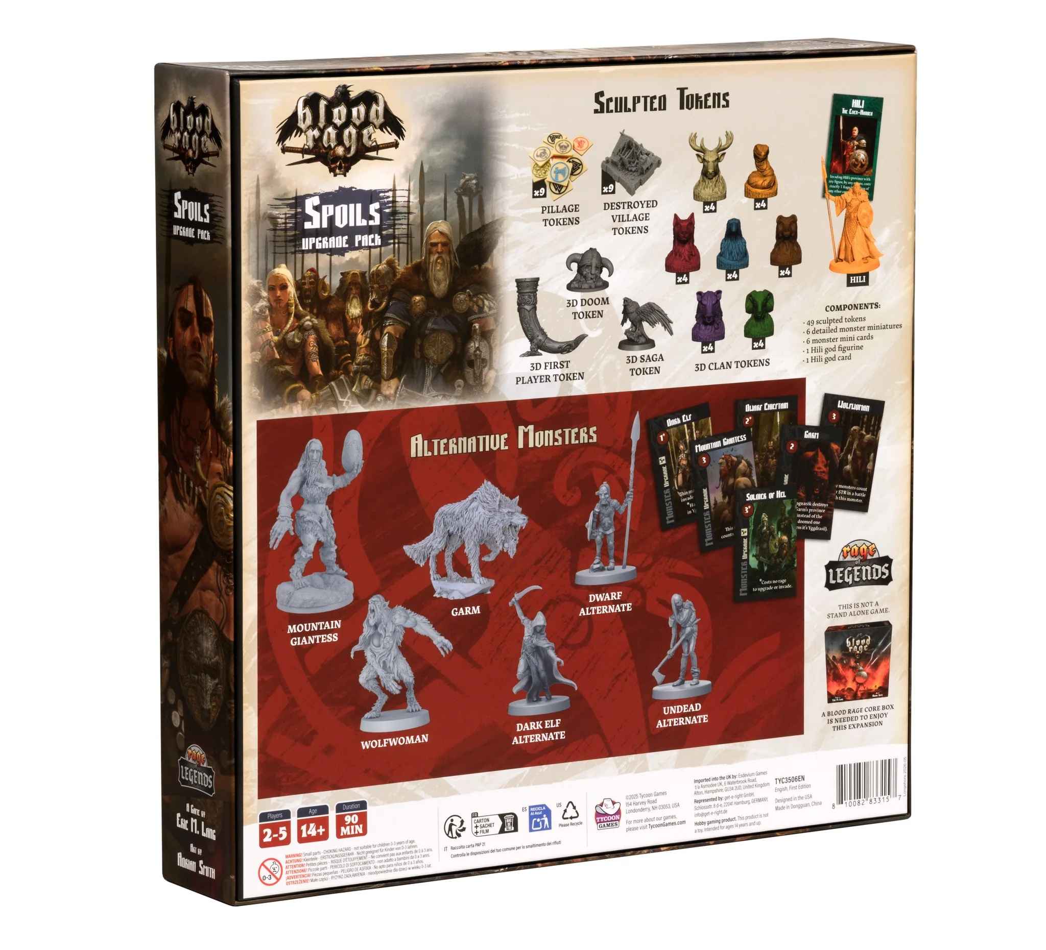 Blood Rage: Spoils Upgrade Pack