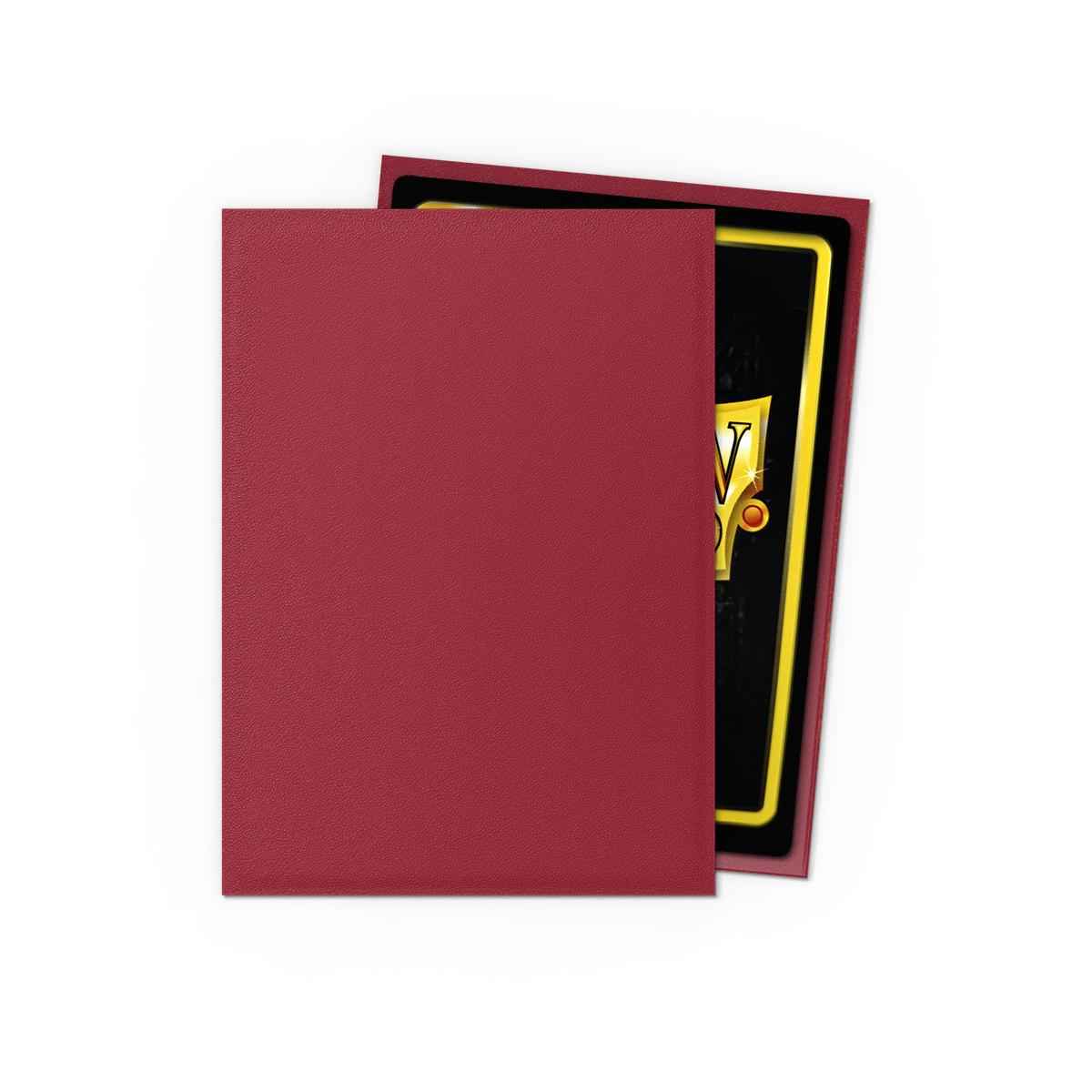 Dragon Shield: Matte – Blood Red , Non Glare V2 (100)