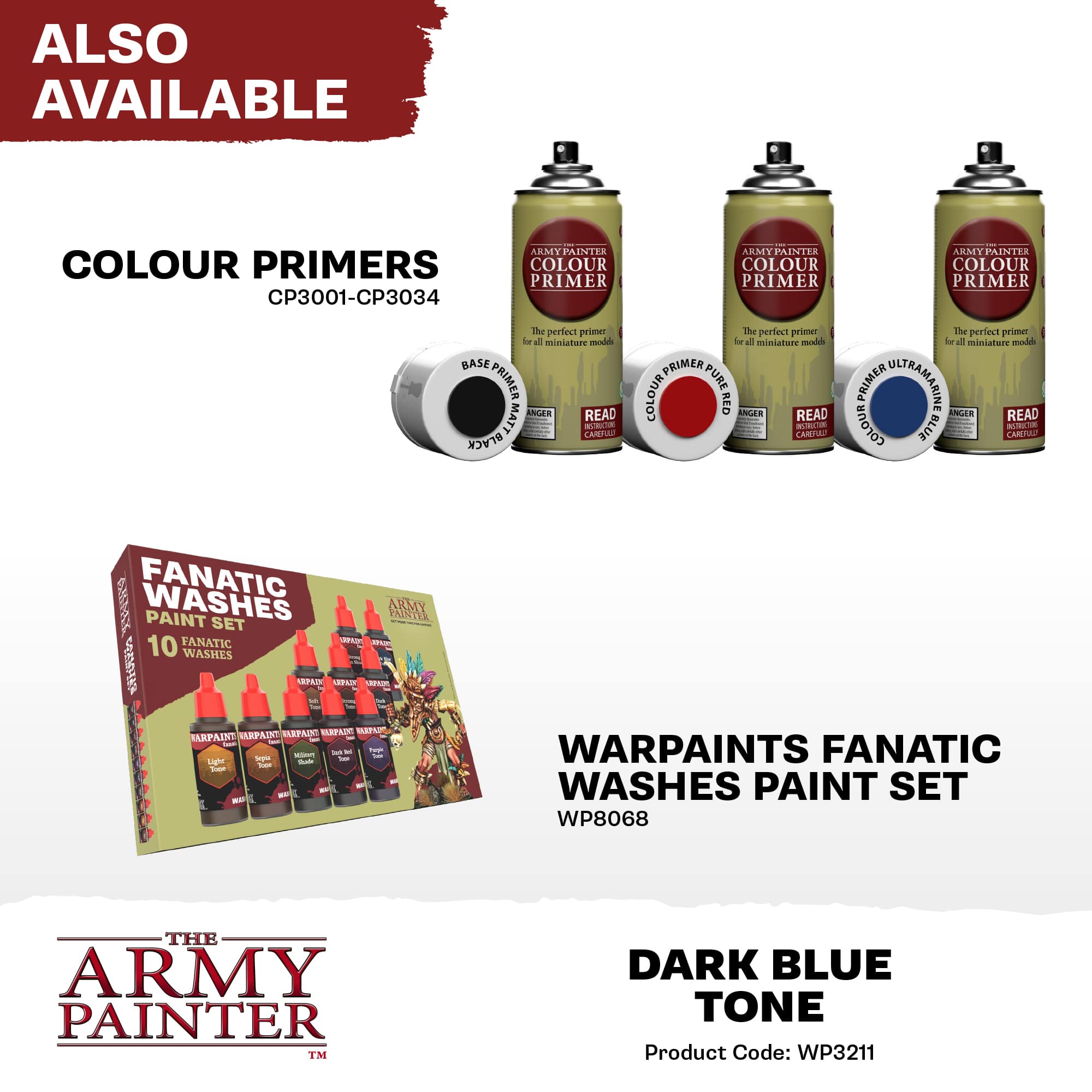 Warpaints Fanatic Wash: Dark Blue Tone (6)