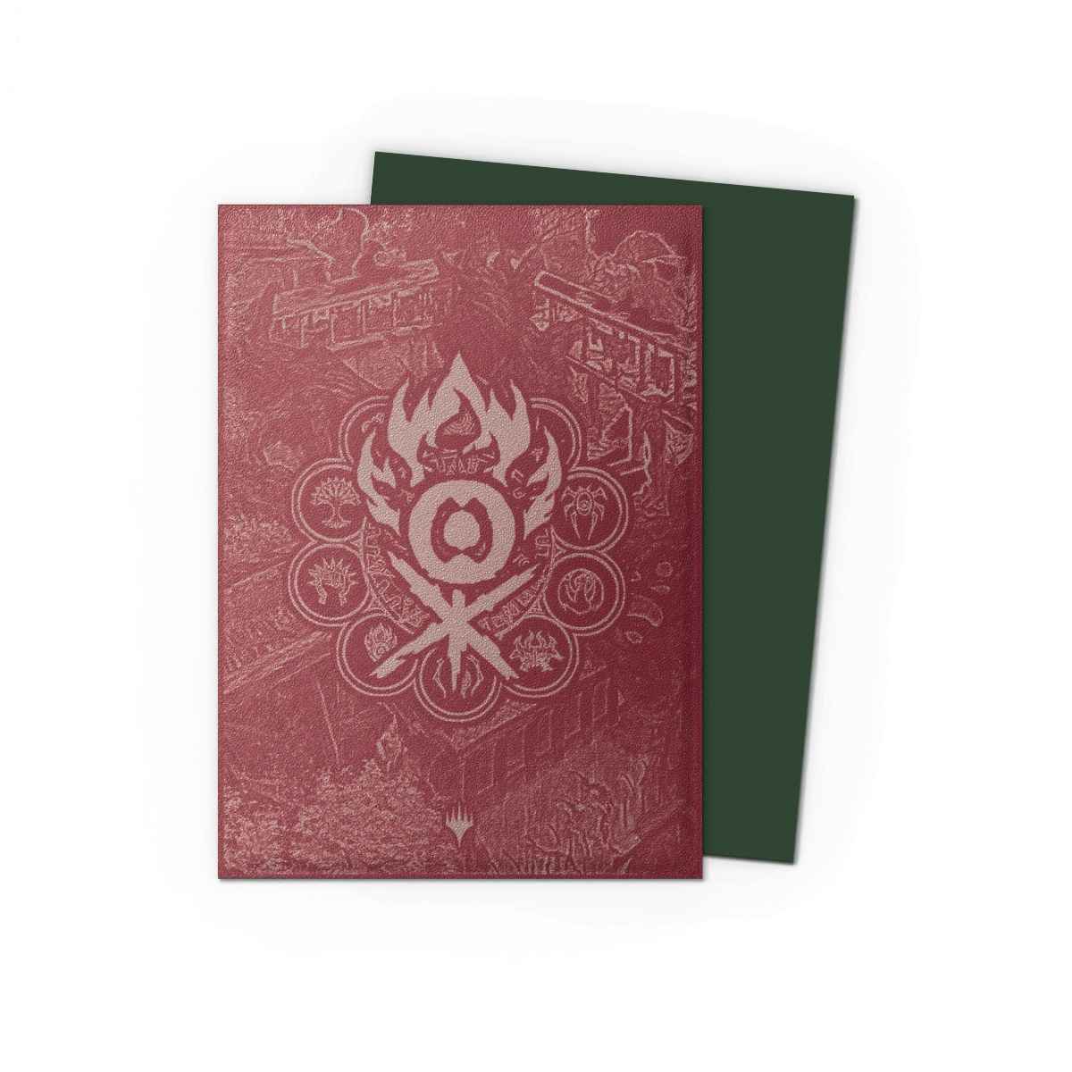 Dragon Shield: Dual Matte Art Sleeves – Guildpact Series - Gruul Clans