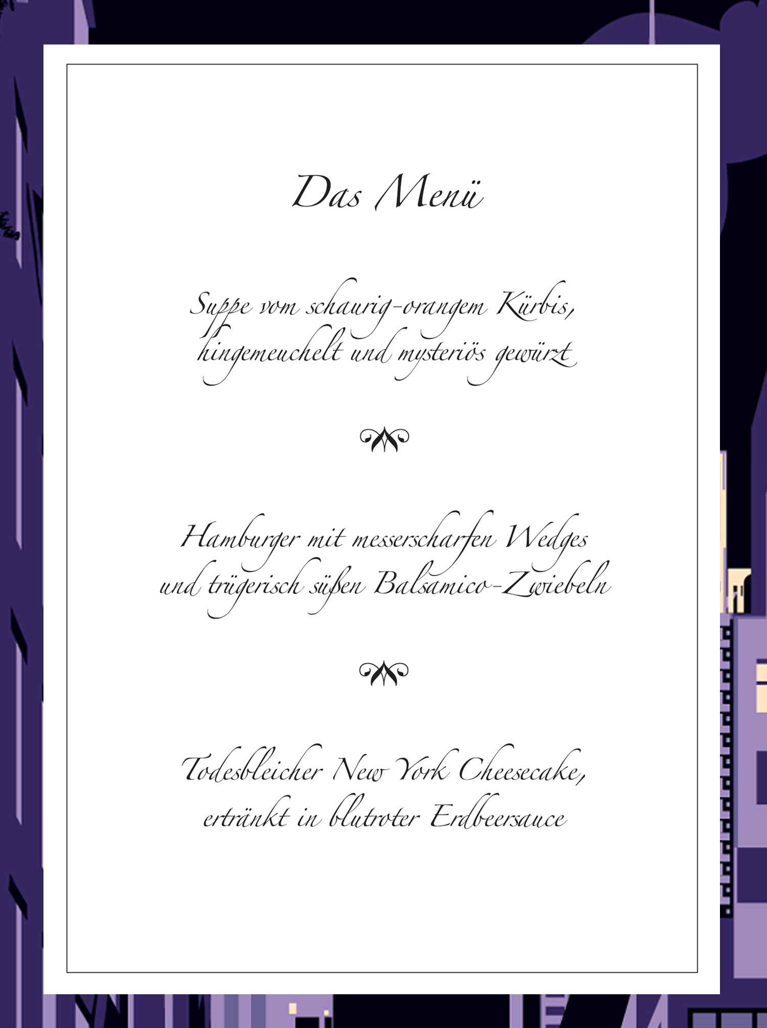 Mörderische Dinnerparty – Mord in Manhattan