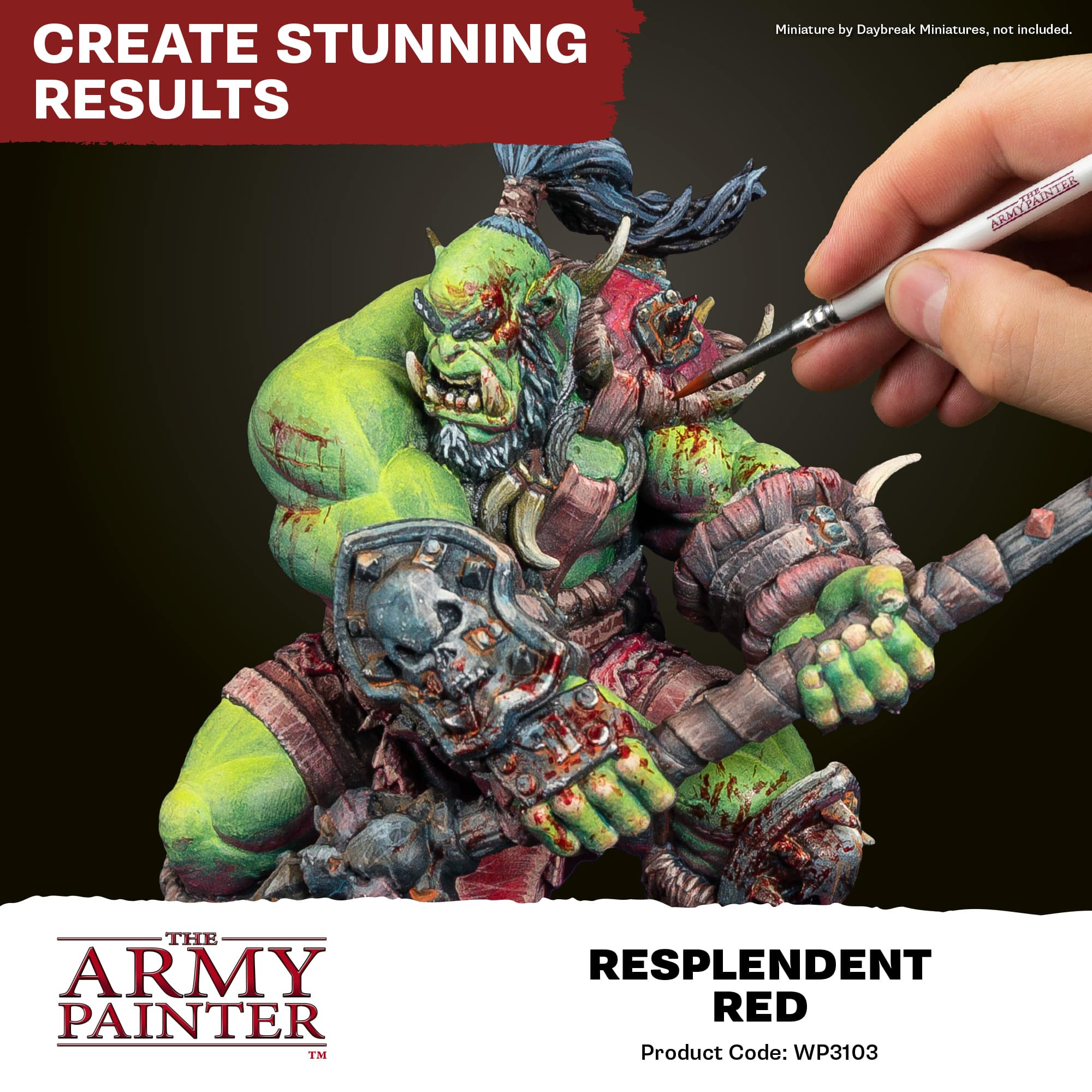 Army Painter Warpaints Fanatic: Resplendent Red (6)