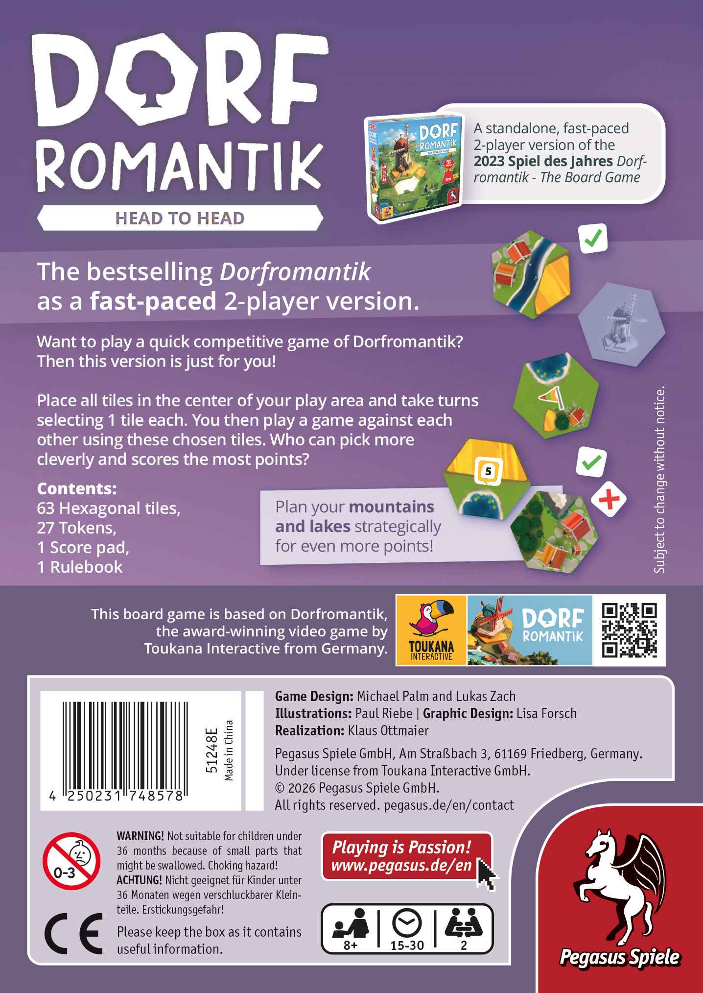 Dorfromantik - Head to Head (English Edition)