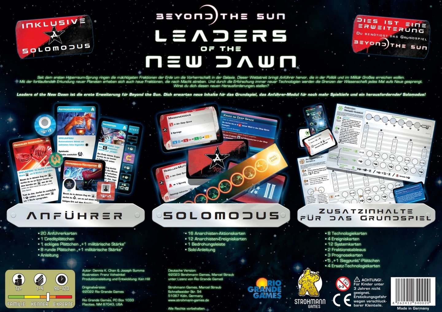 Beyond the Sun: Leaders of the New Dawn [Erweiterung]