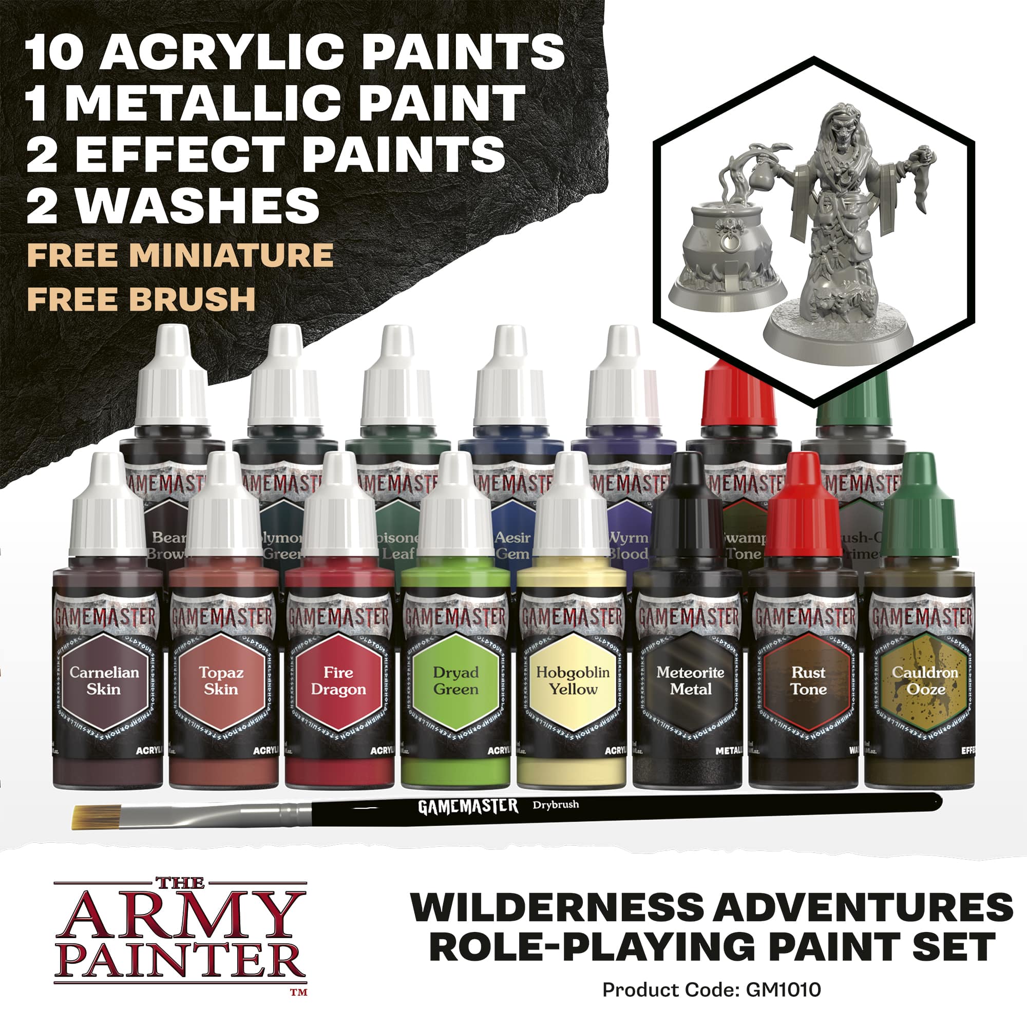 Gamemaster: Wilderness Adventures Paint Set