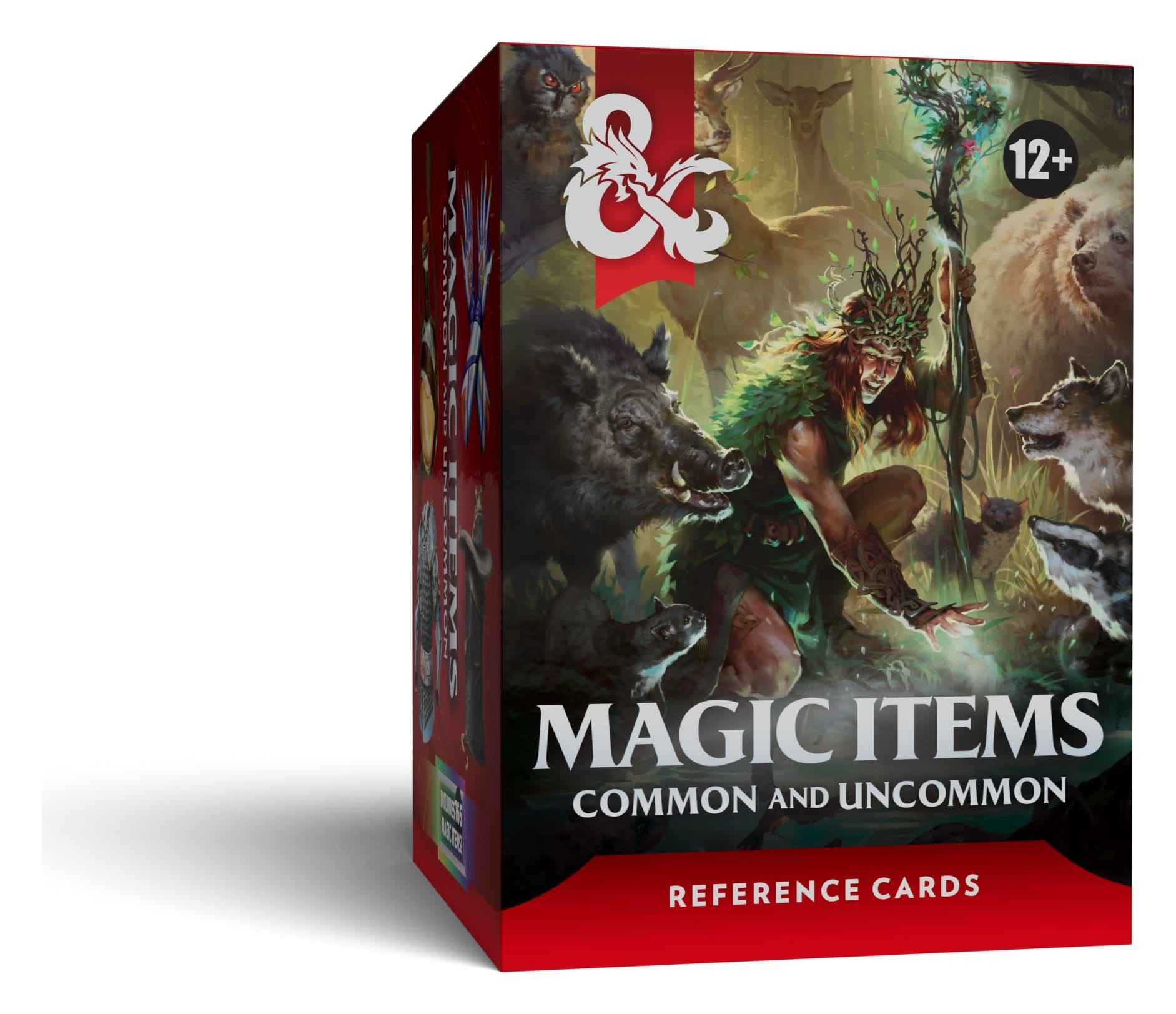 D&D: Referenzkarten:Magic Items (Common and Uncommon )(englisch)