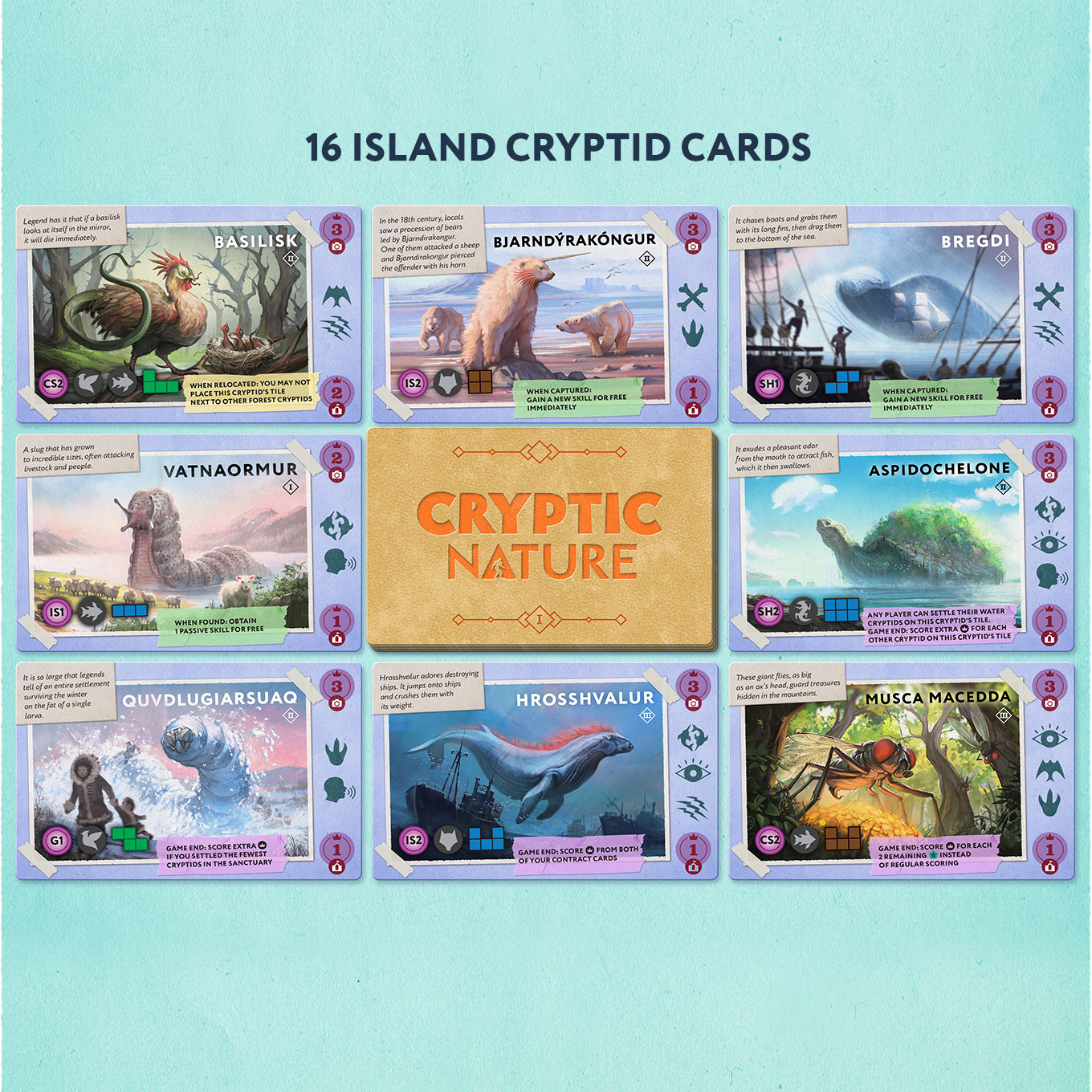 Cryptic Nature – Islands [Expansion] (Englisch)