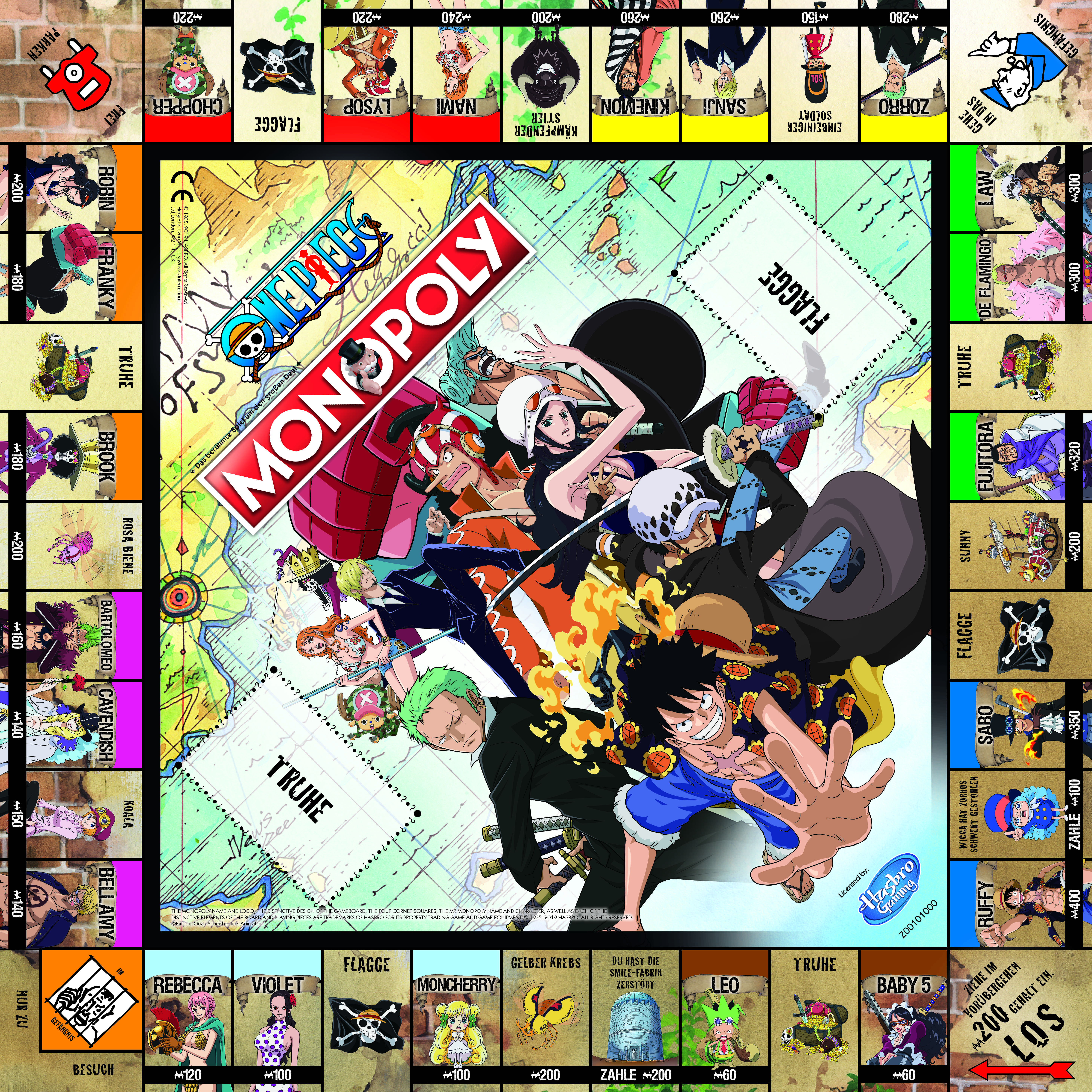 Monopoly – One Piece - NEW Case