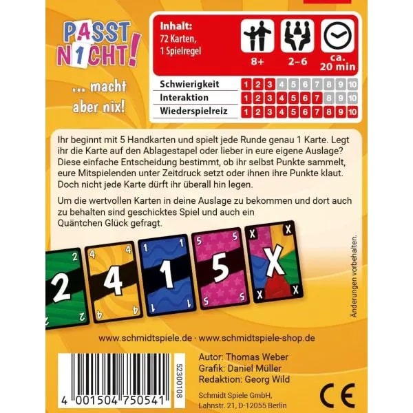 Passt nicht! *Empfohlen Spiel des Jahres 2024*