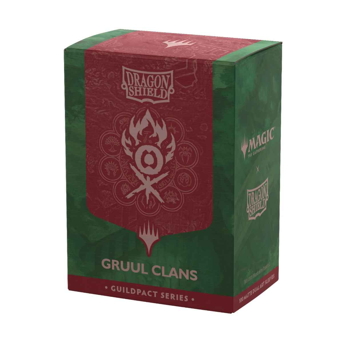 Dragon Shield: Dual Matte Art Sleeves – Guildpact Series - Gruul Clans