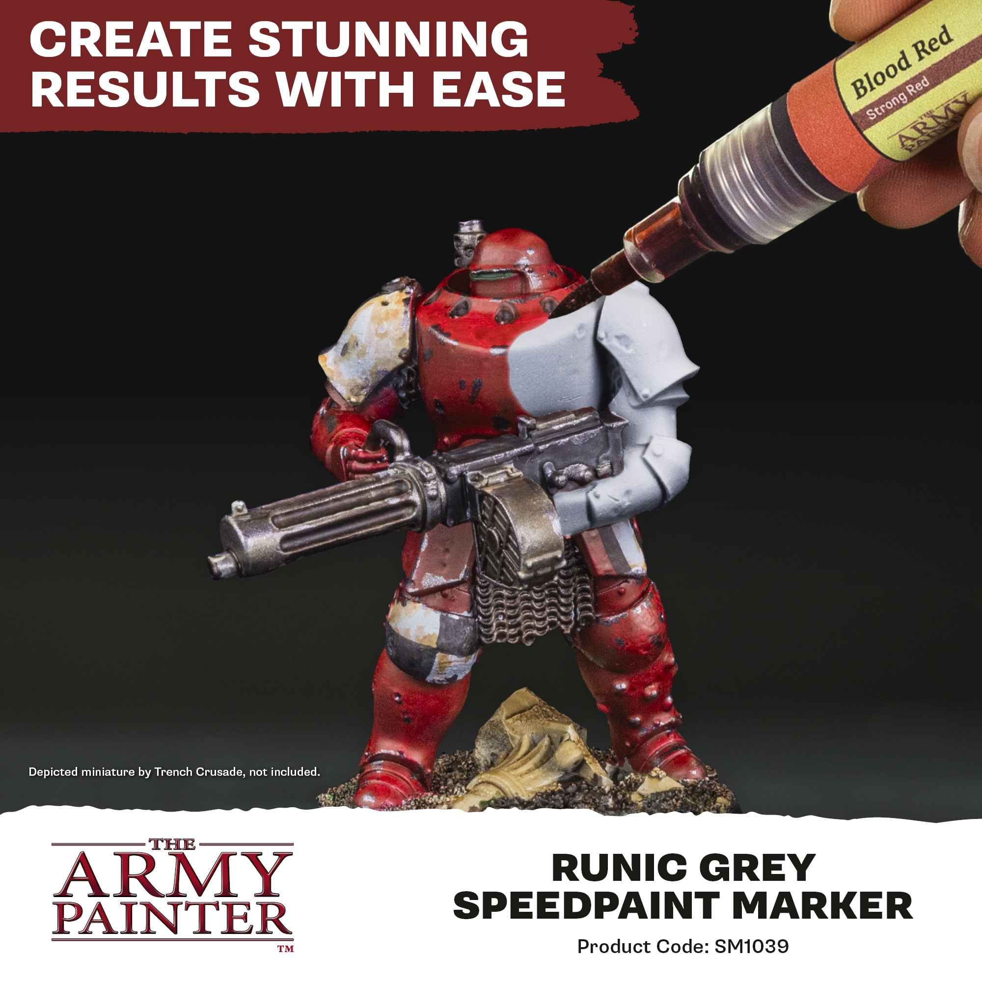 Army Painter Speedpaint: Marker Runic Grey (6)