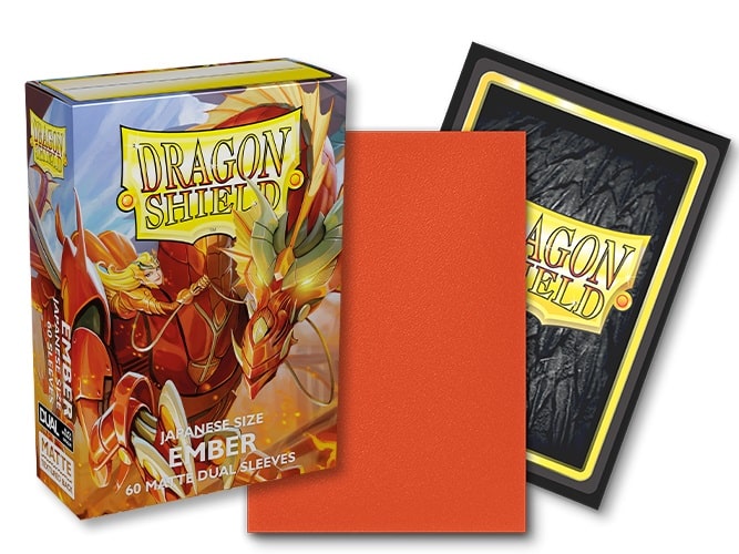 Dragon Shield: Japanese Art Sleeves Matte Dual – Ember (60)
