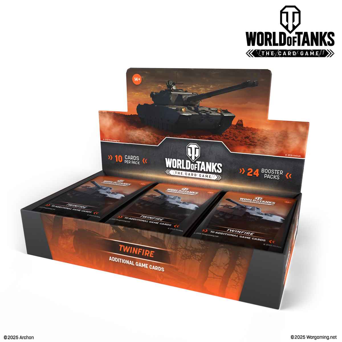 World Of Tanks: Booster Display: Twinfire (Wave 2)