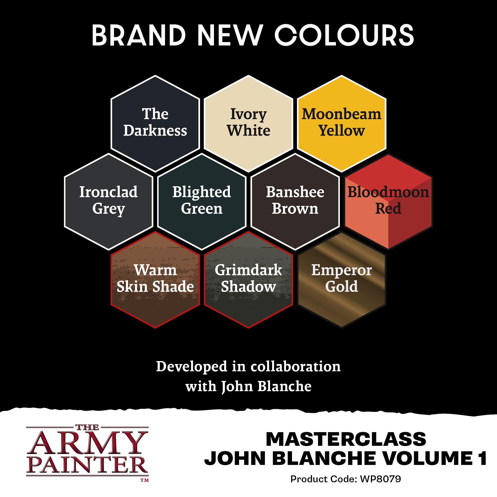Army Painter – Masterclass: John Blanche Vol. 1 Paint Set
