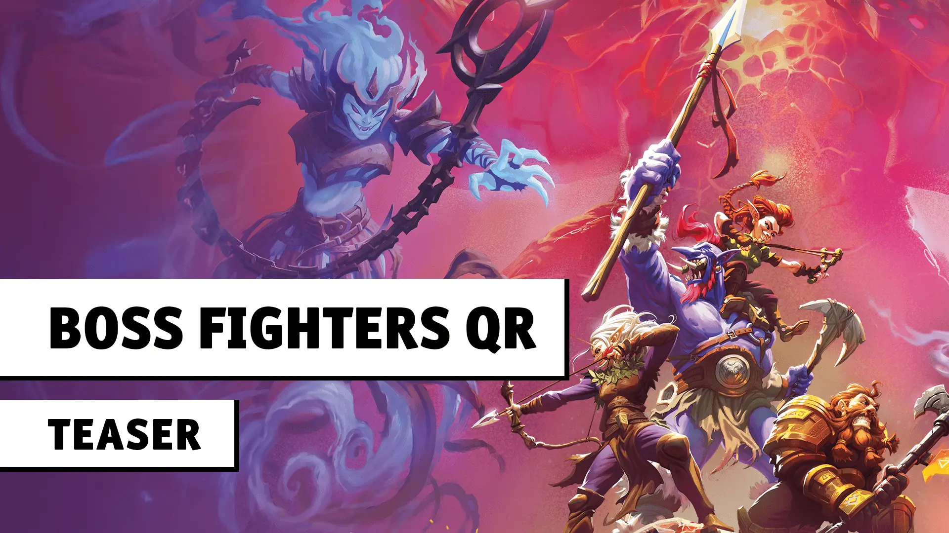 Boss Fighters QR Teaser